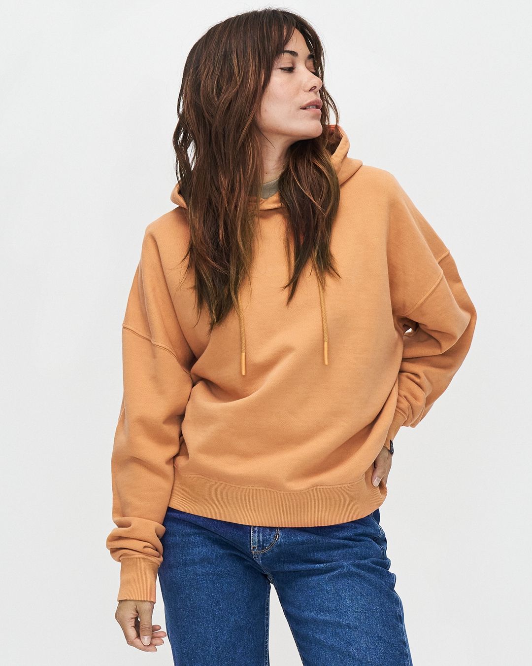 Kuyichi Hoodie BETTY Farbe: warm rust