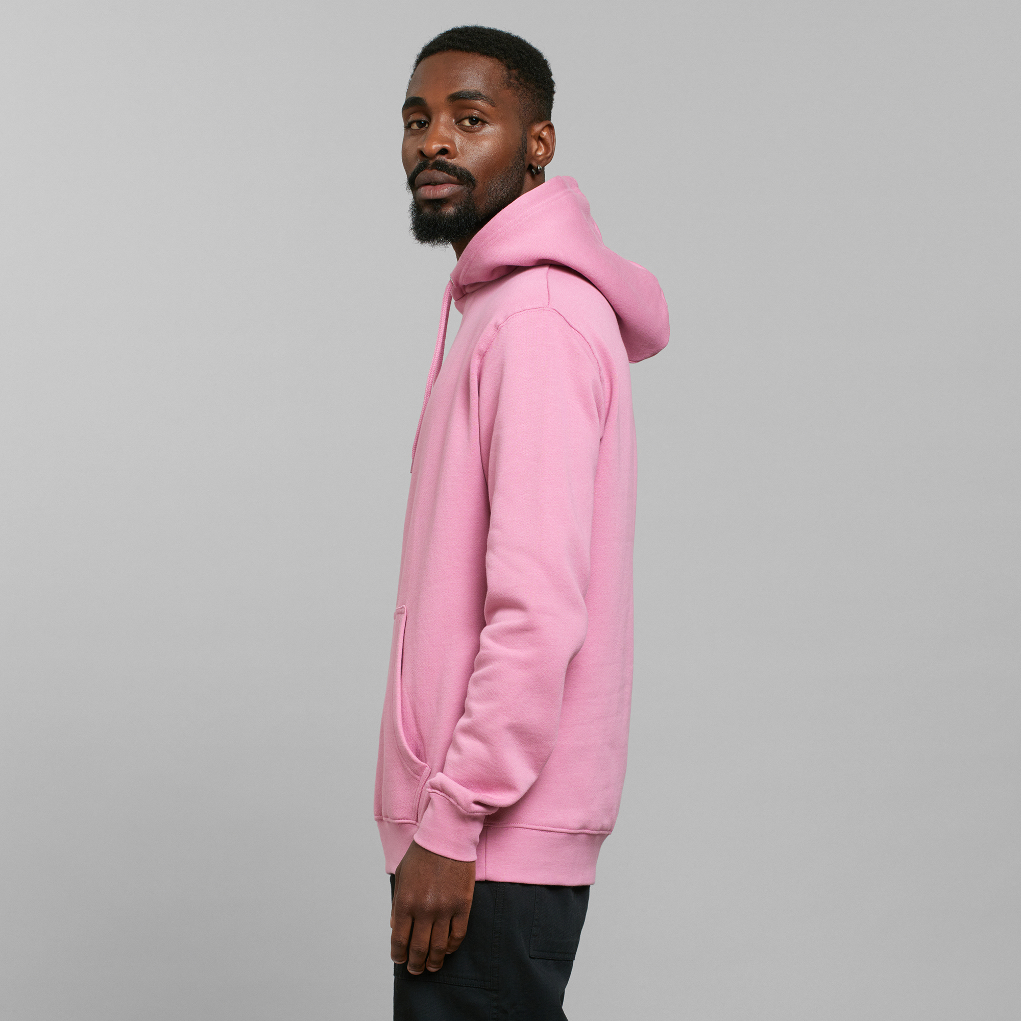 Dedicated  Hoodie Falun Base Cashmere Pink