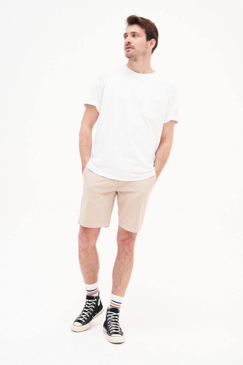 Kuyichi Toby Chino Shorts Farbe: Sand