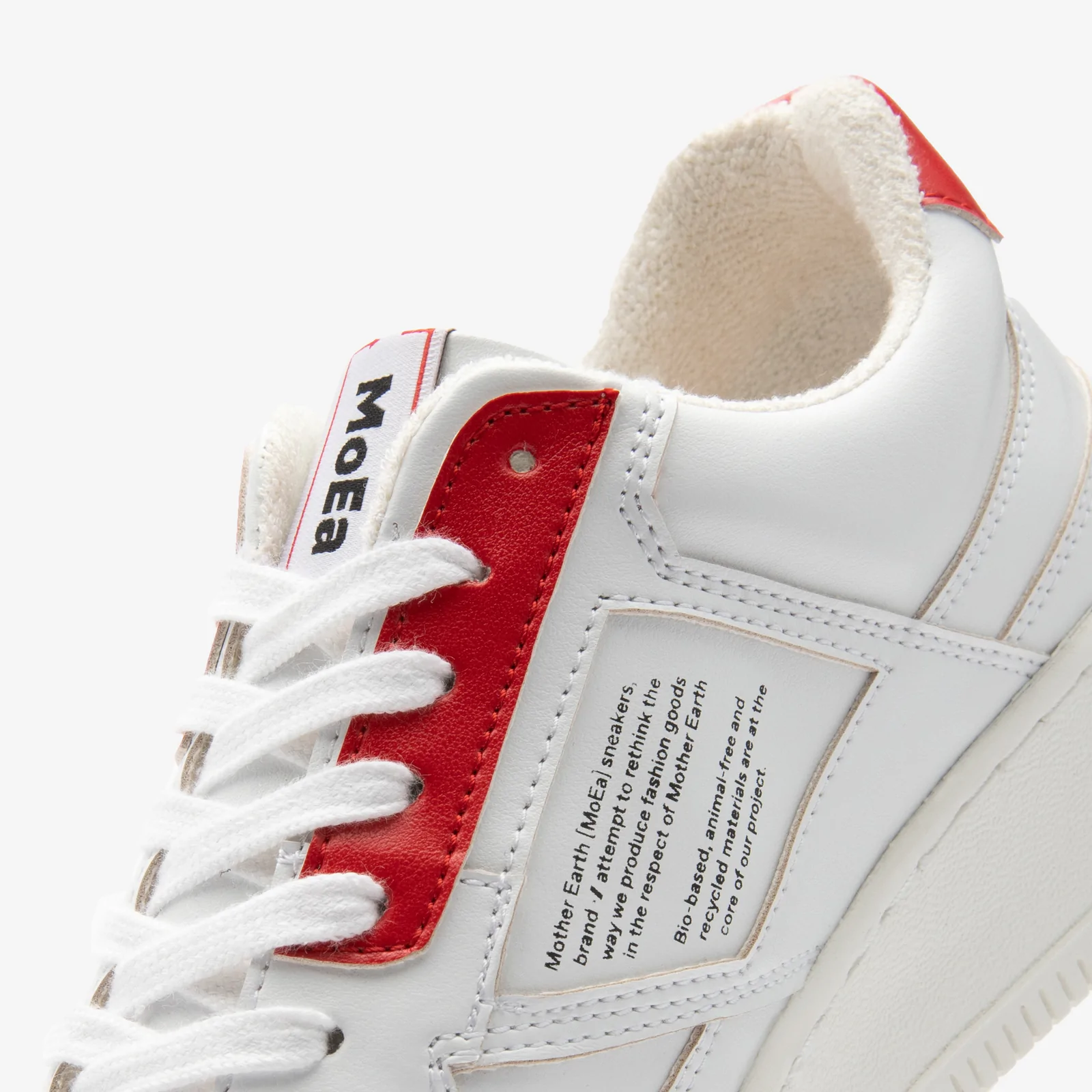 MoEa Sneaker GEN 1 Apple Farbe: White and Red 