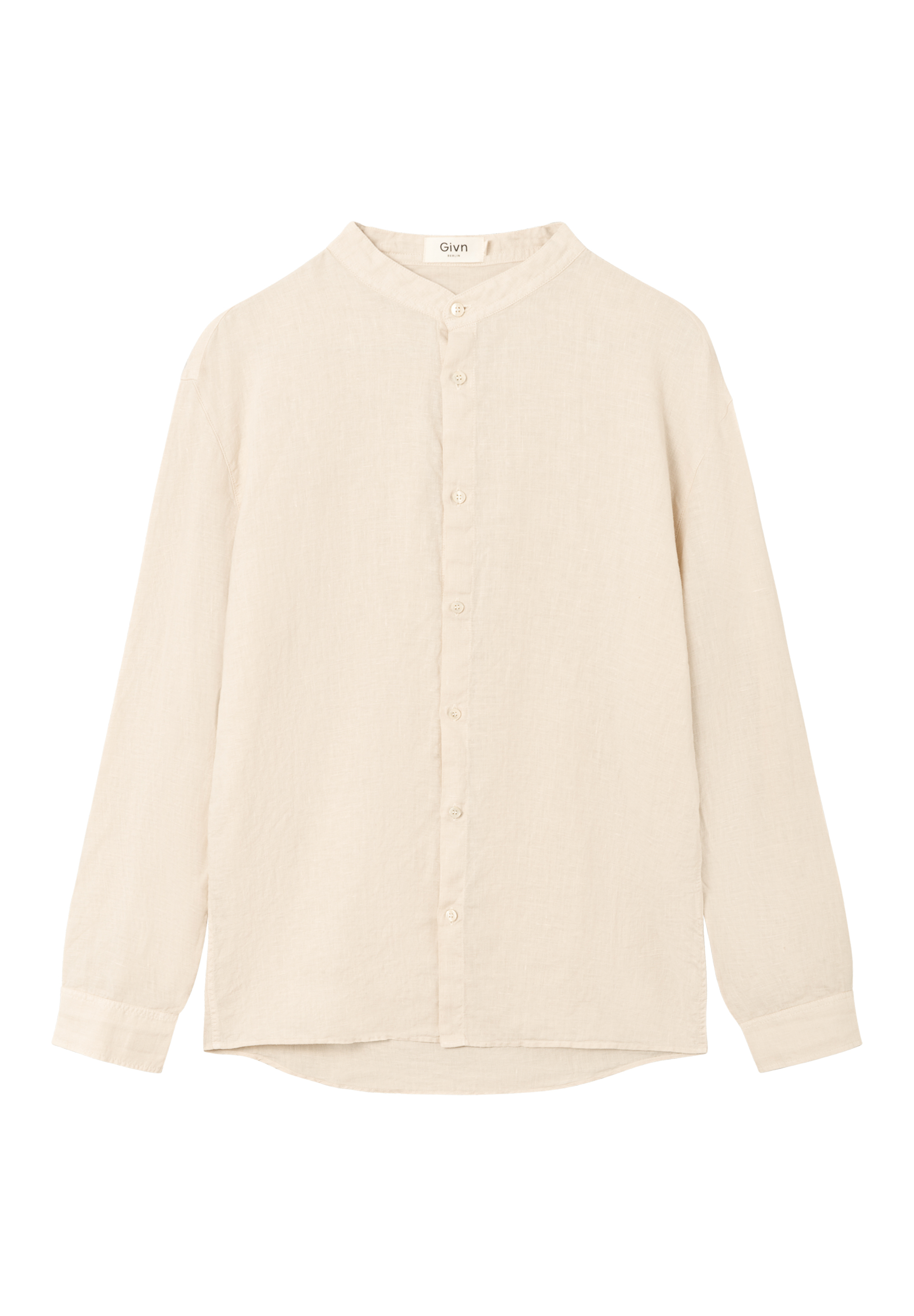 Givn Berlin  Buttoned Shirt Wes Farbe: Beige (Linen)