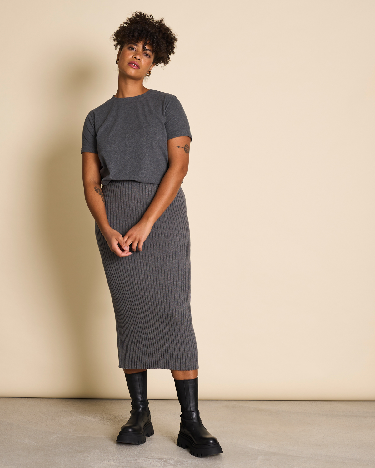 JAN 'N JUNE T-Shirt Boy Farbe: dark grey