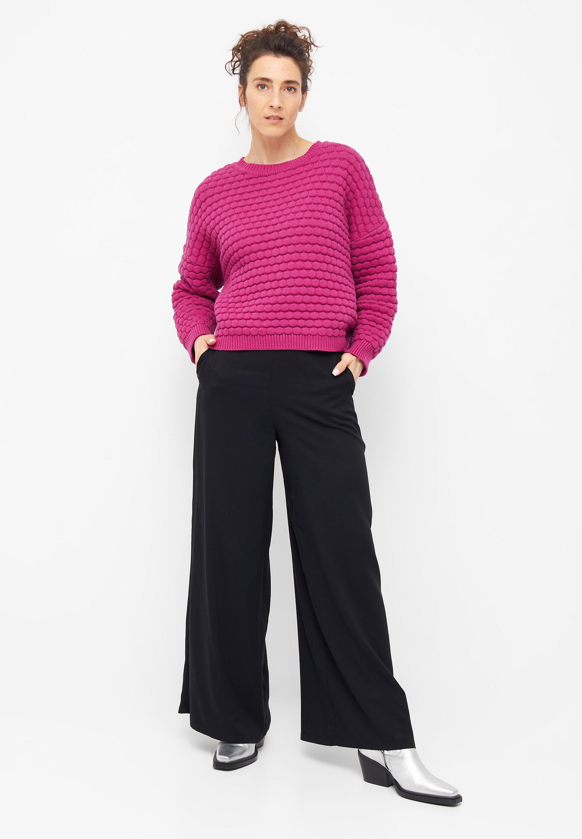 Givn Berlin Sweater GB-EMILY Farbe: berry pink