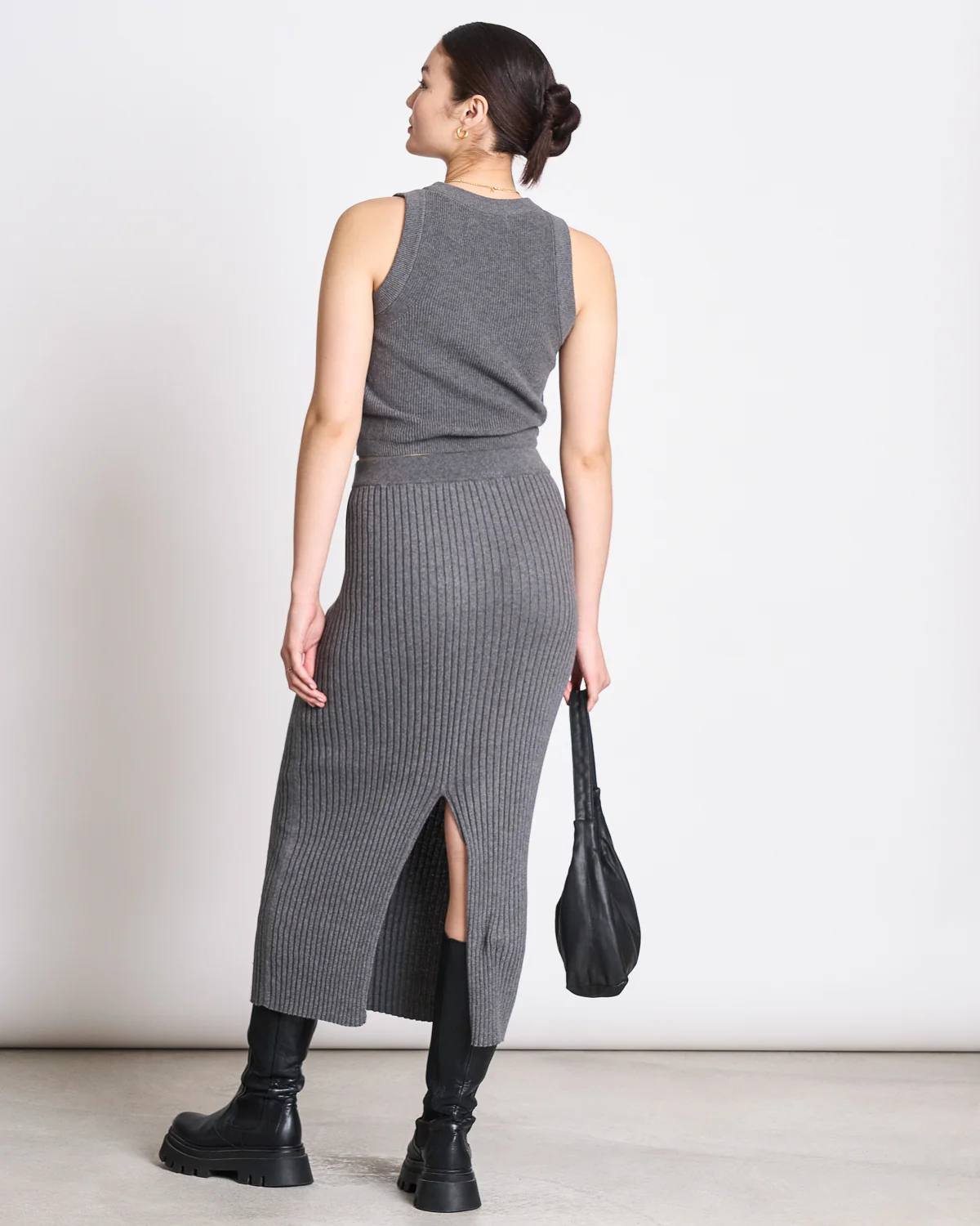 JAN 'N JUNE Skirt Ebba Farbe: dark grey