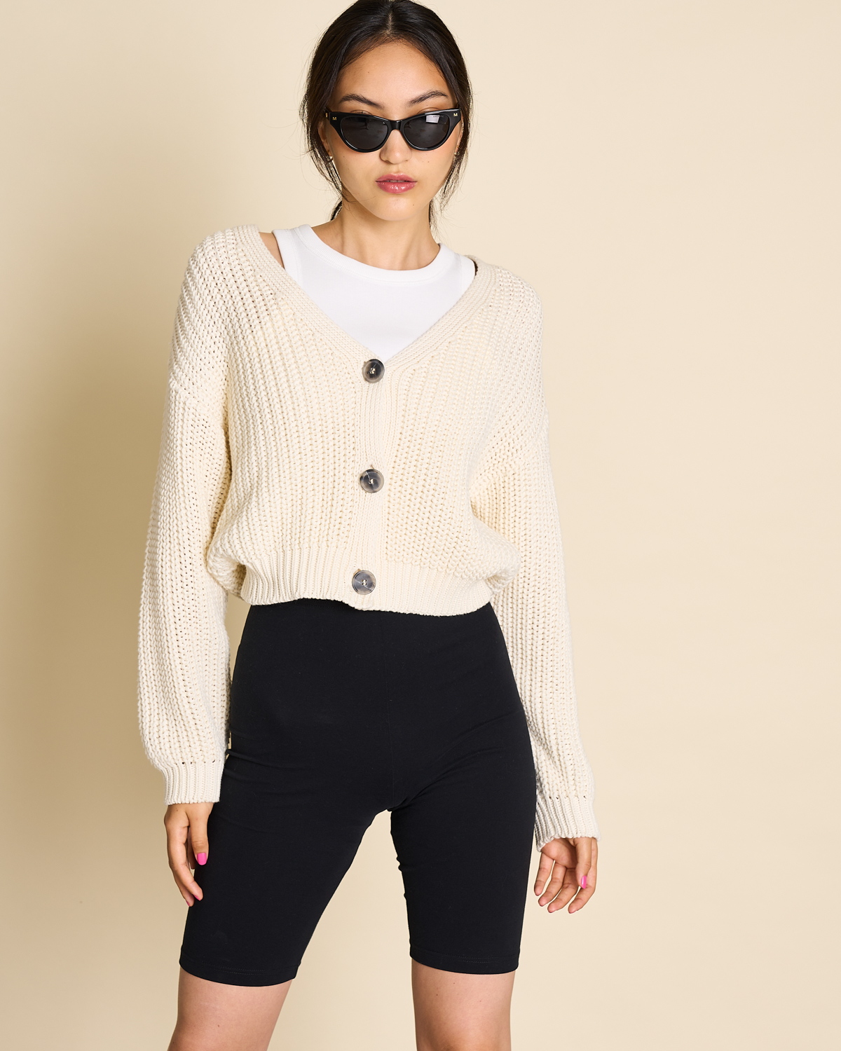 JAN 'N JUNE Cardigan LENA Farbe: offwhite