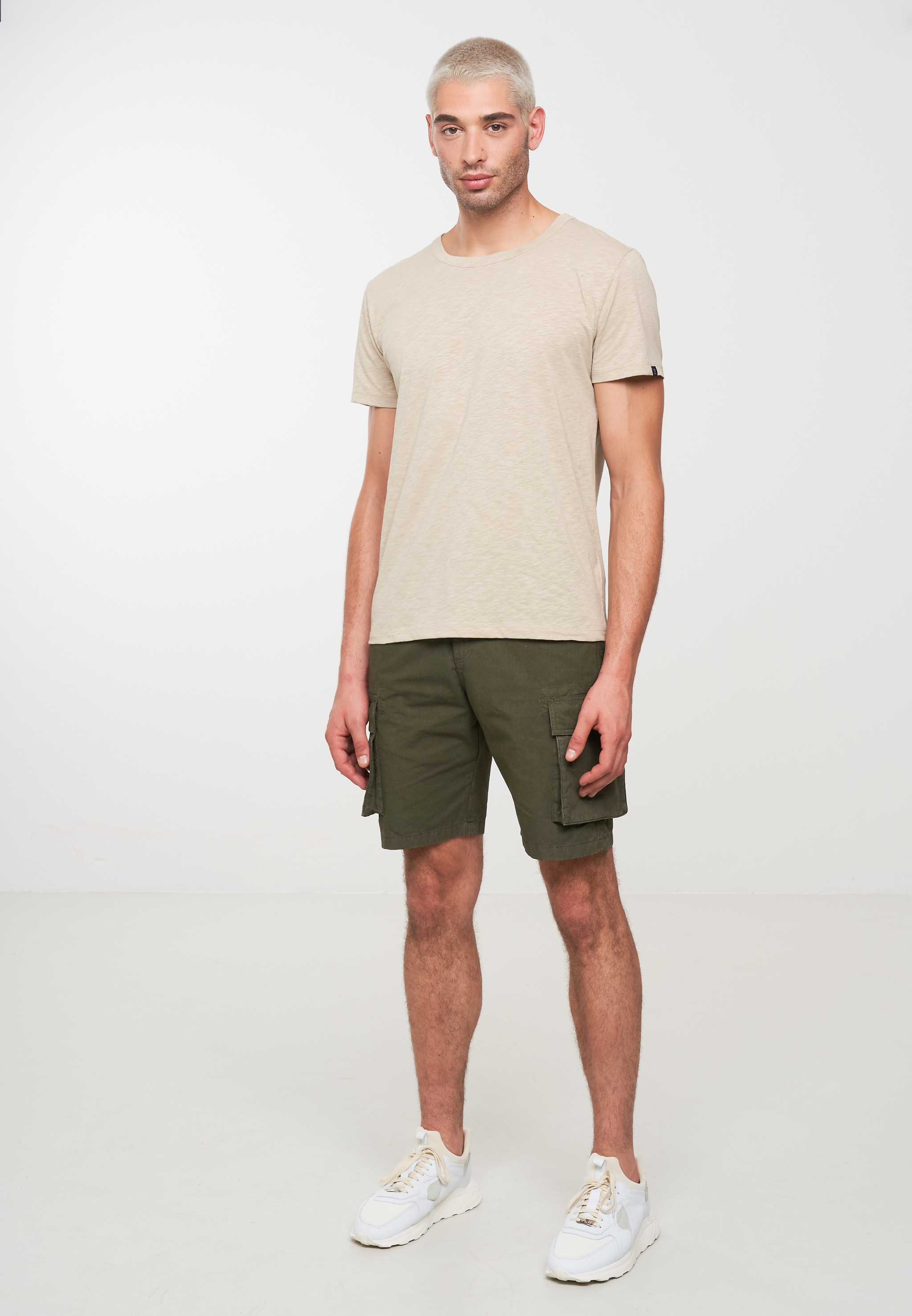 recolution  T-Shirt BAY taupe grey