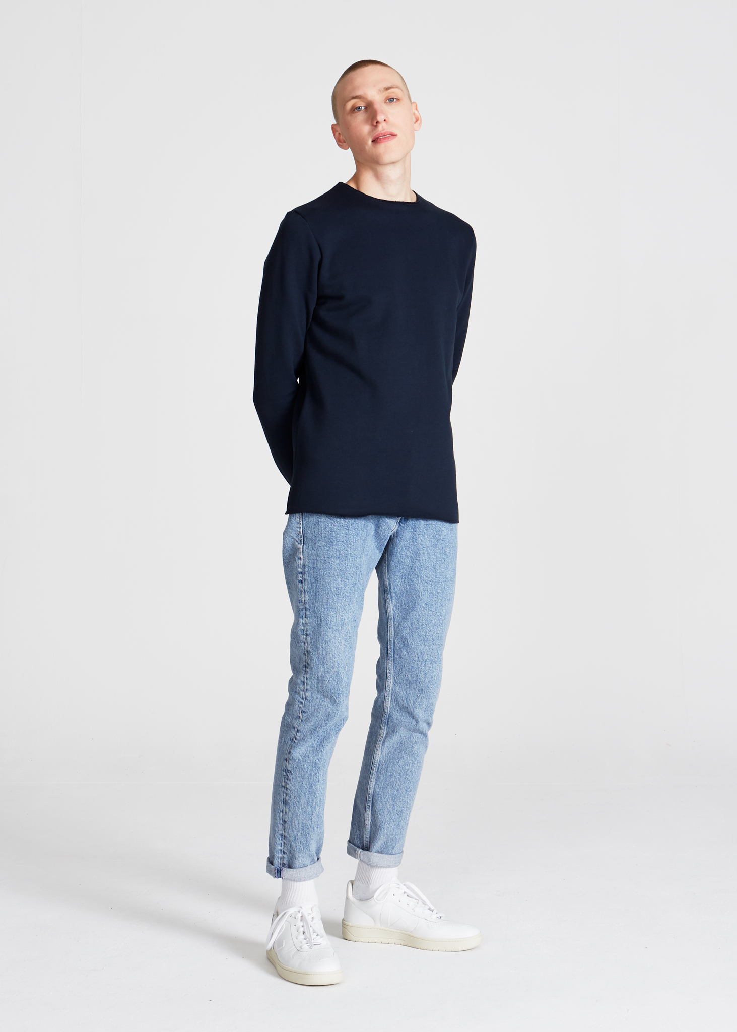 GIVN Berlin Manu Sweater Farbe: Midnight Blue