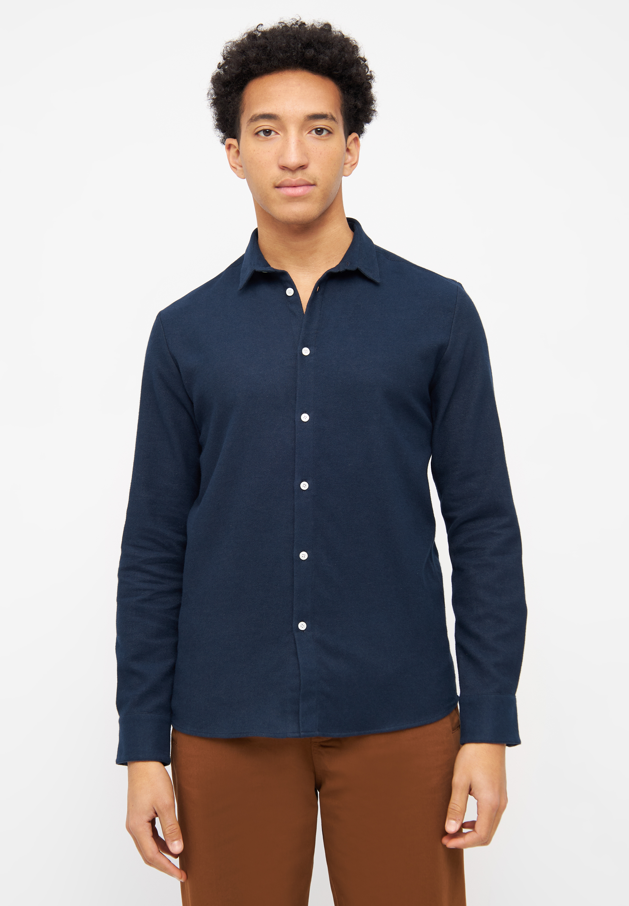 Givn Berlin Hemd Kent Farbe: marine blue
