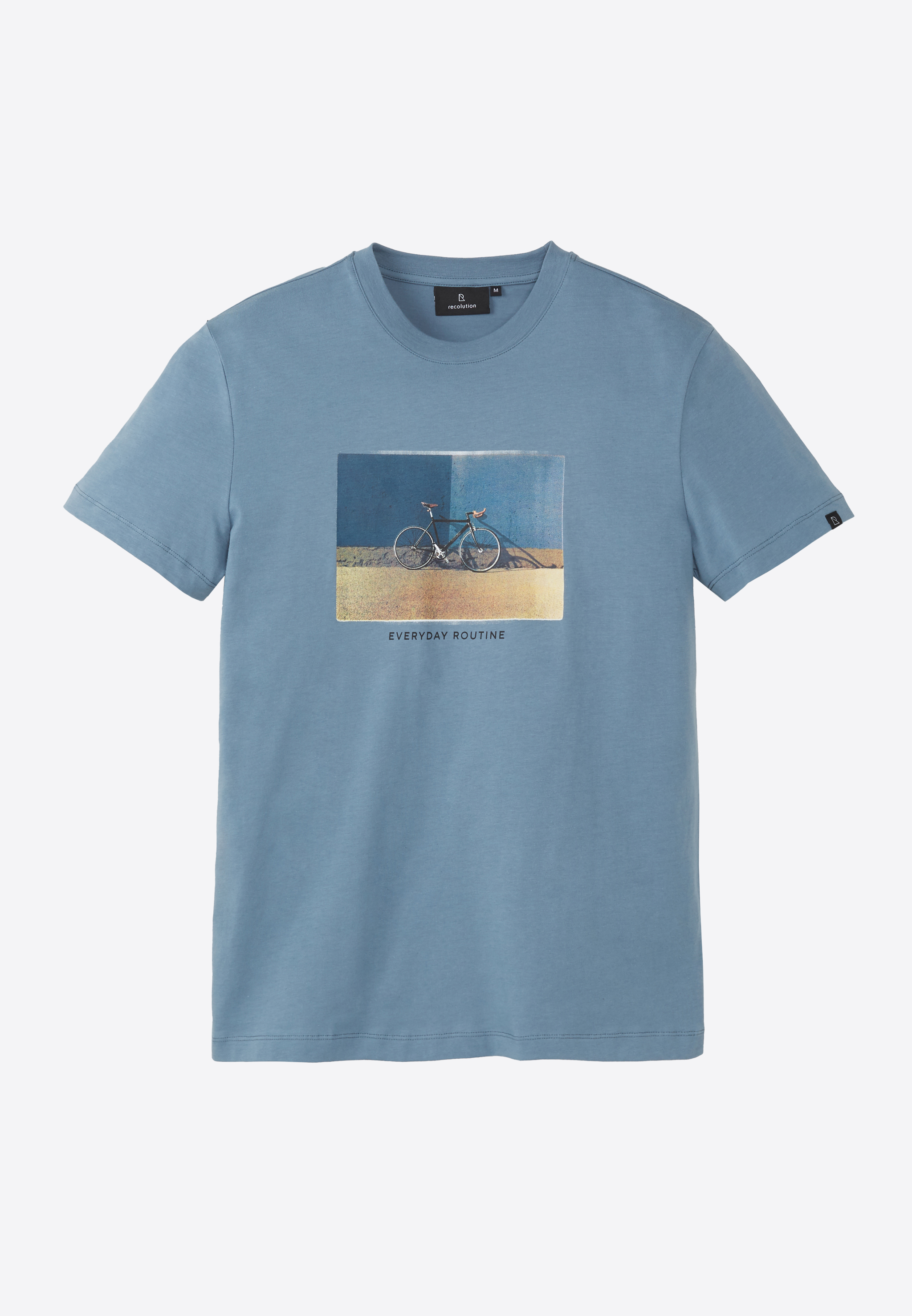 recolution T-Shirt AGAVE BIKE WALL Farbe: dark arctic blue