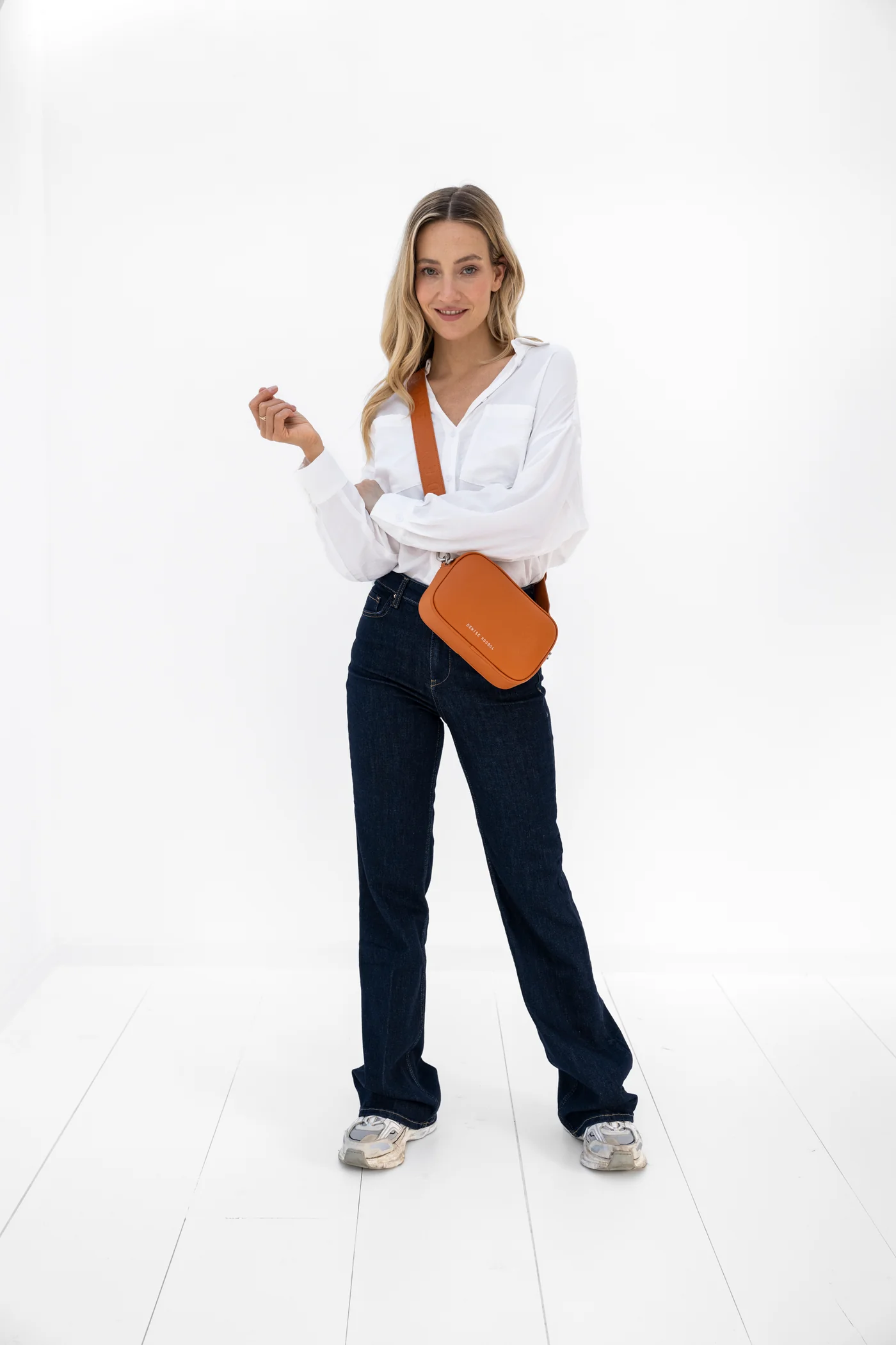 Mini Messenger Bag Farbe: Orange Stripe