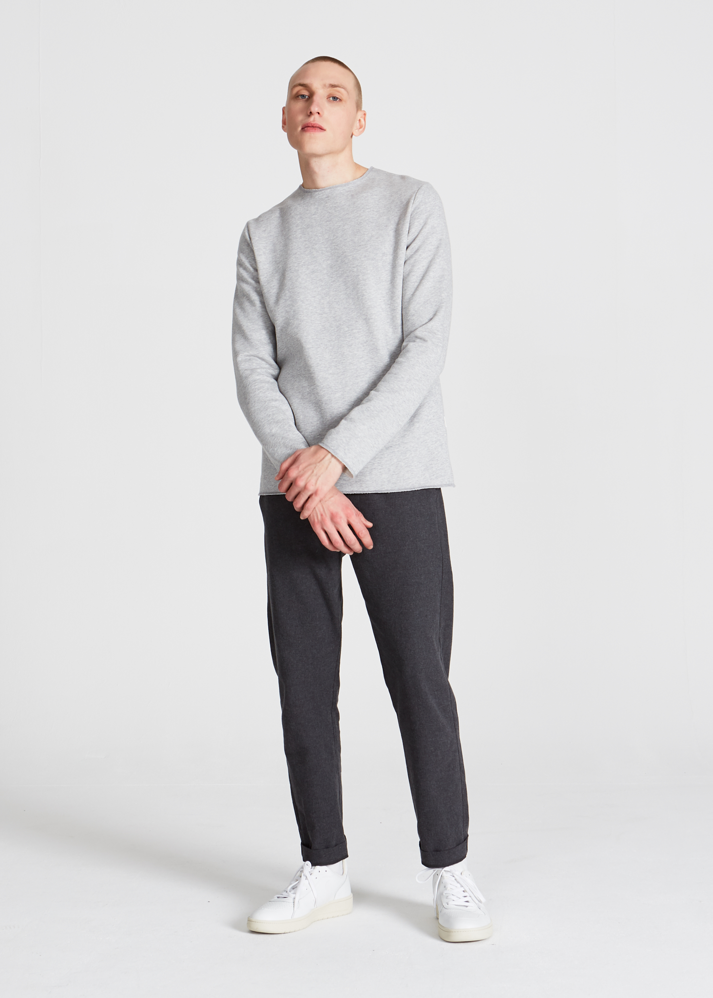 GIVN Berlin Manu Sweater Farbe: Mercury Grey