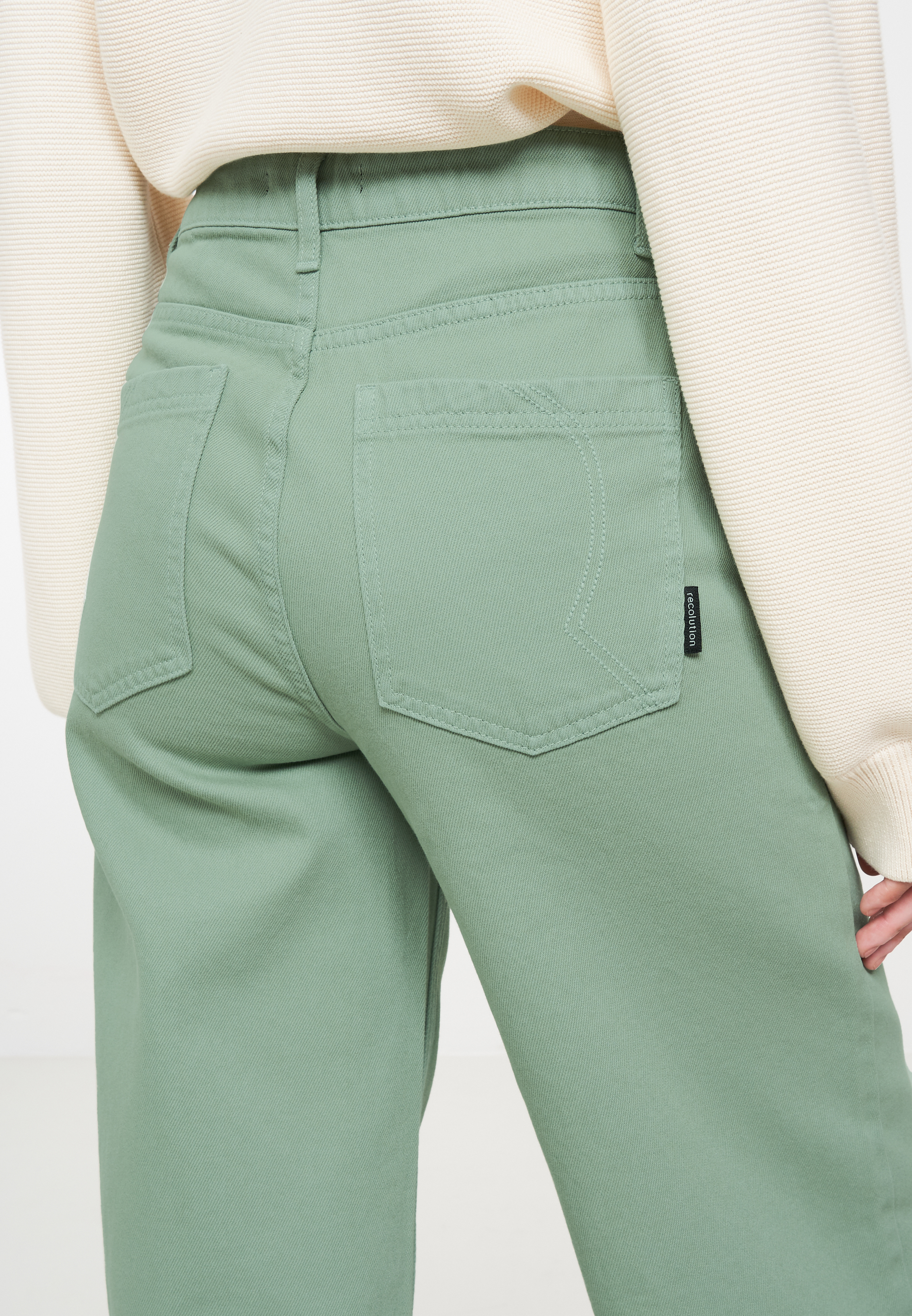 recolution  Pants ERICA  leaf green