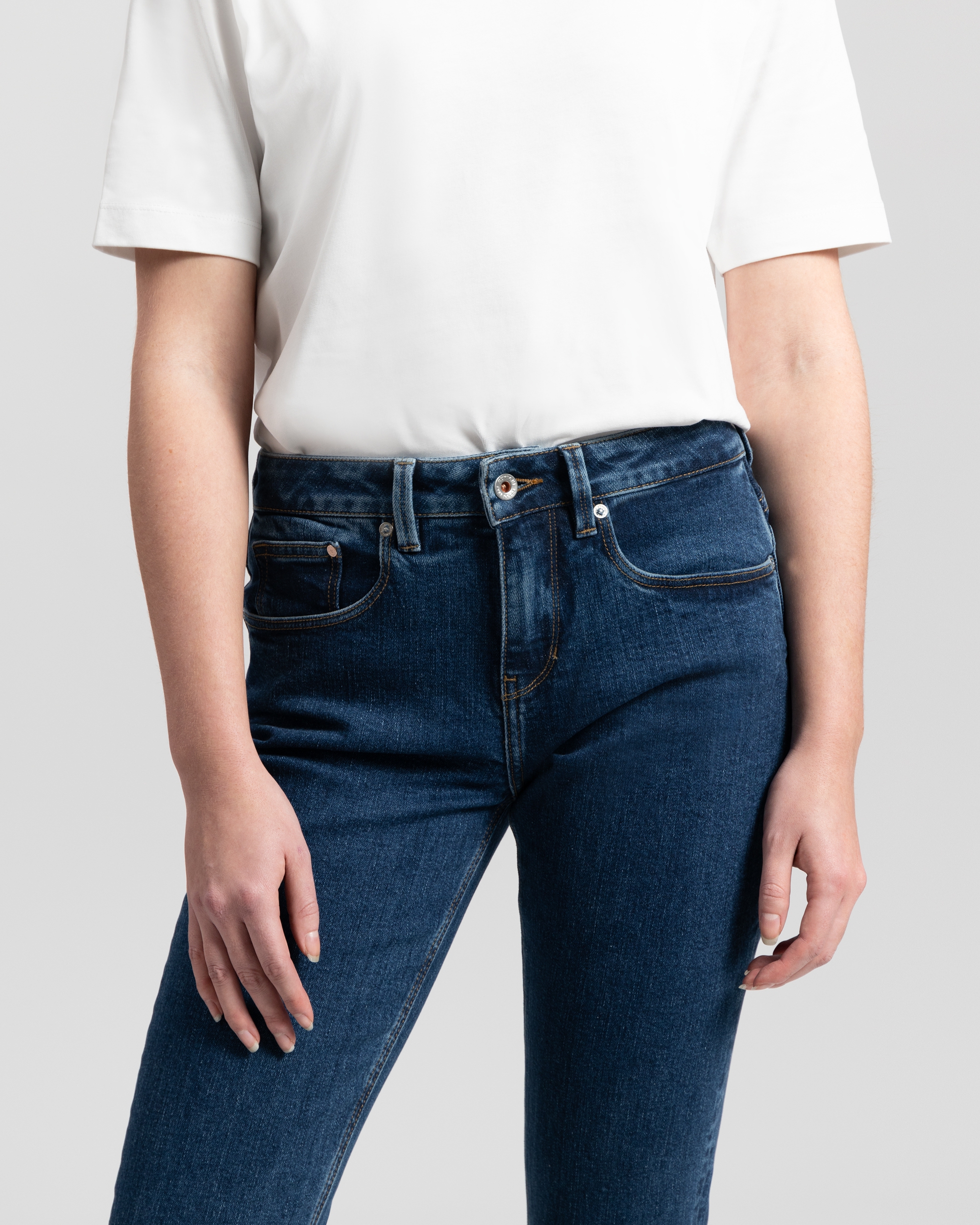 KUYICHI Jeans Sara Straight Farbe: blue/forever