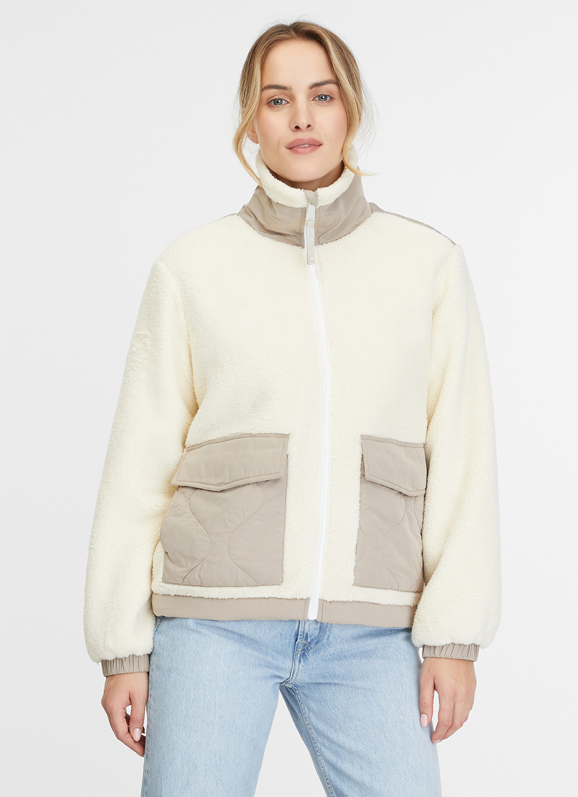 ragwear Fleecejacke ARCTIKA Farbe: off white