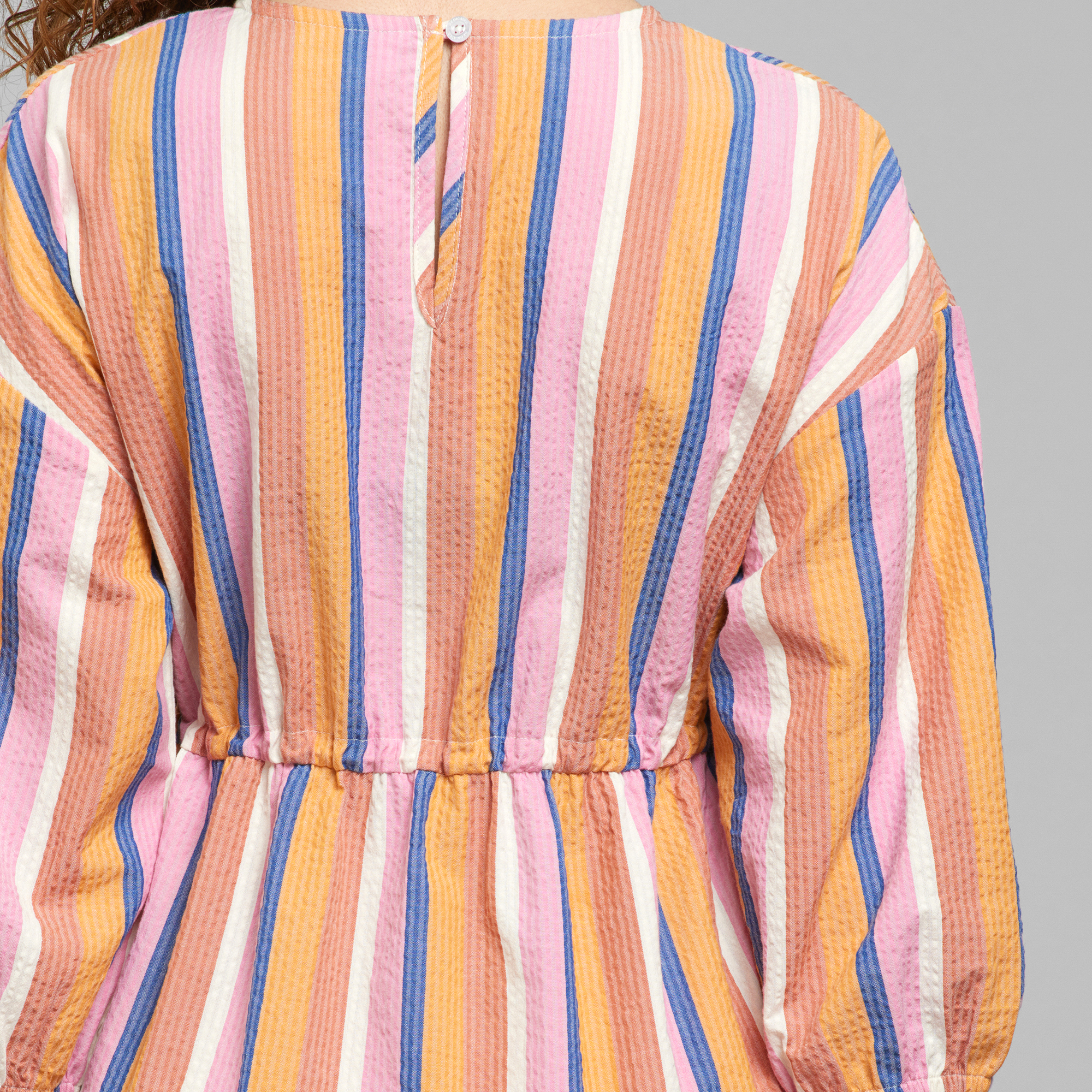 Dedicated  Kleid Fejan Stripe Multi Color