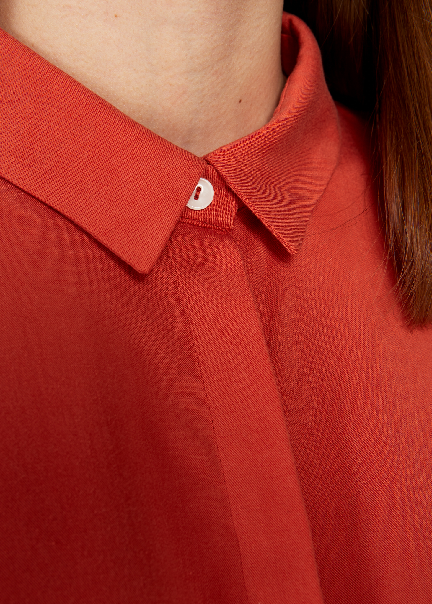 GIVN Berlin Ivy Blouse Farbe: Dark Coral (Tencel)