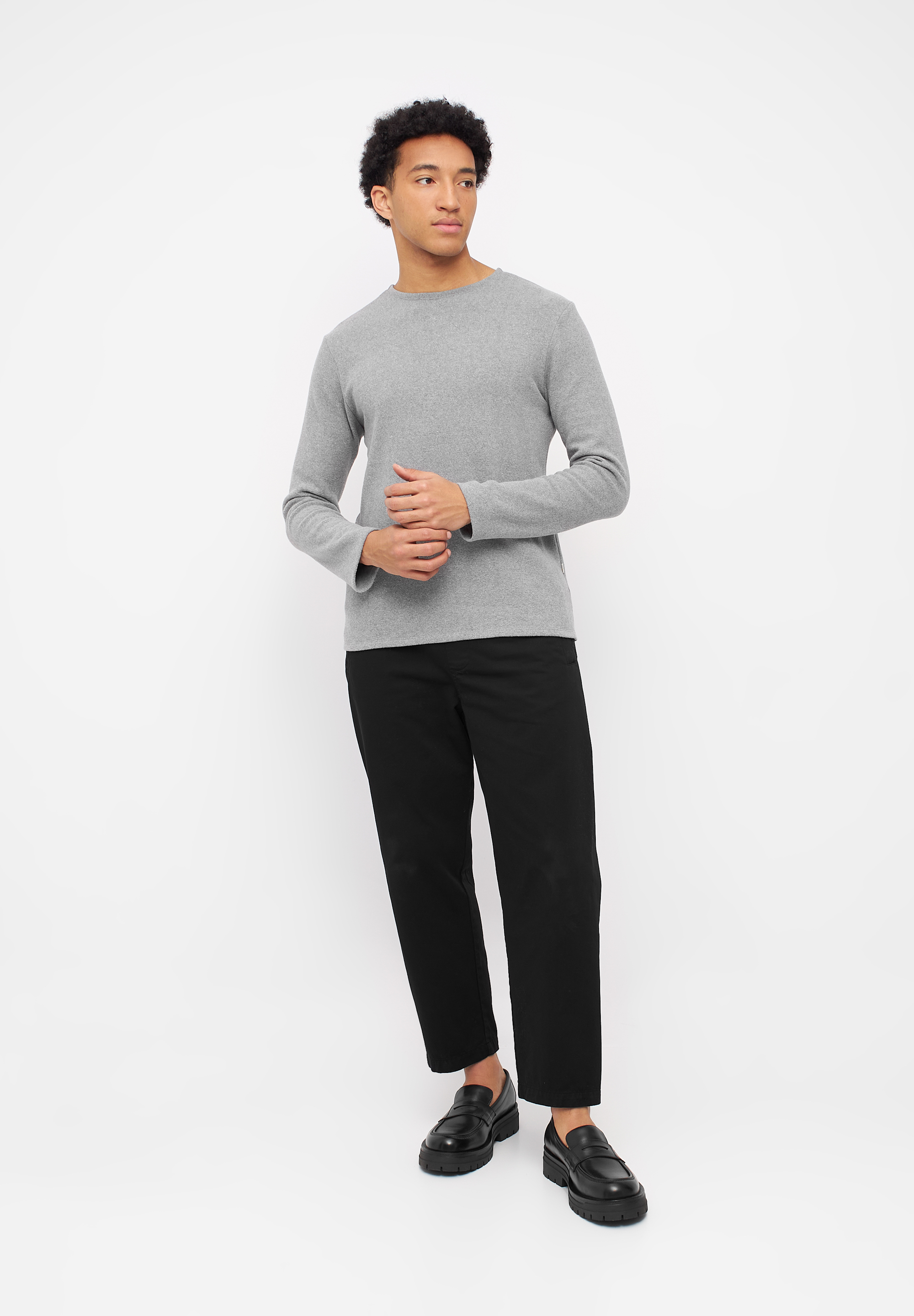 Givn Berlin Sweater Ian Farbe: stone grey