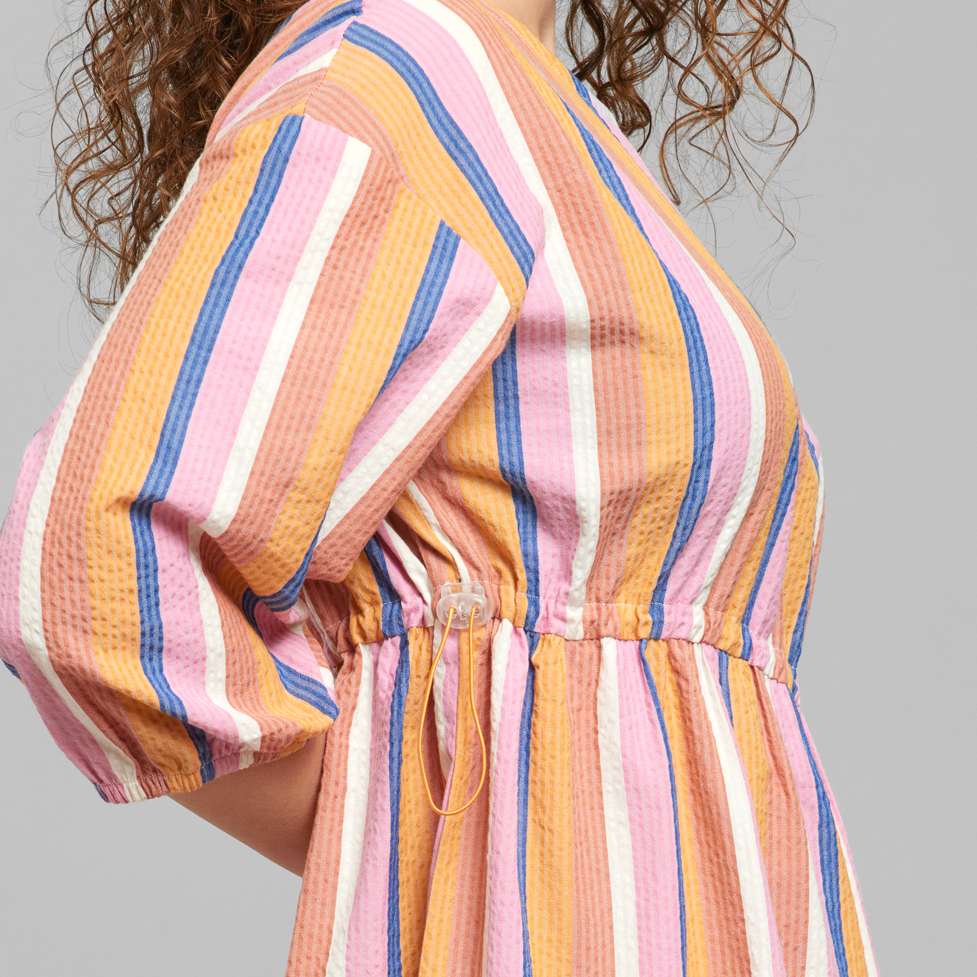 Dedicated  Kleid Fejan Stripe Multi Color
