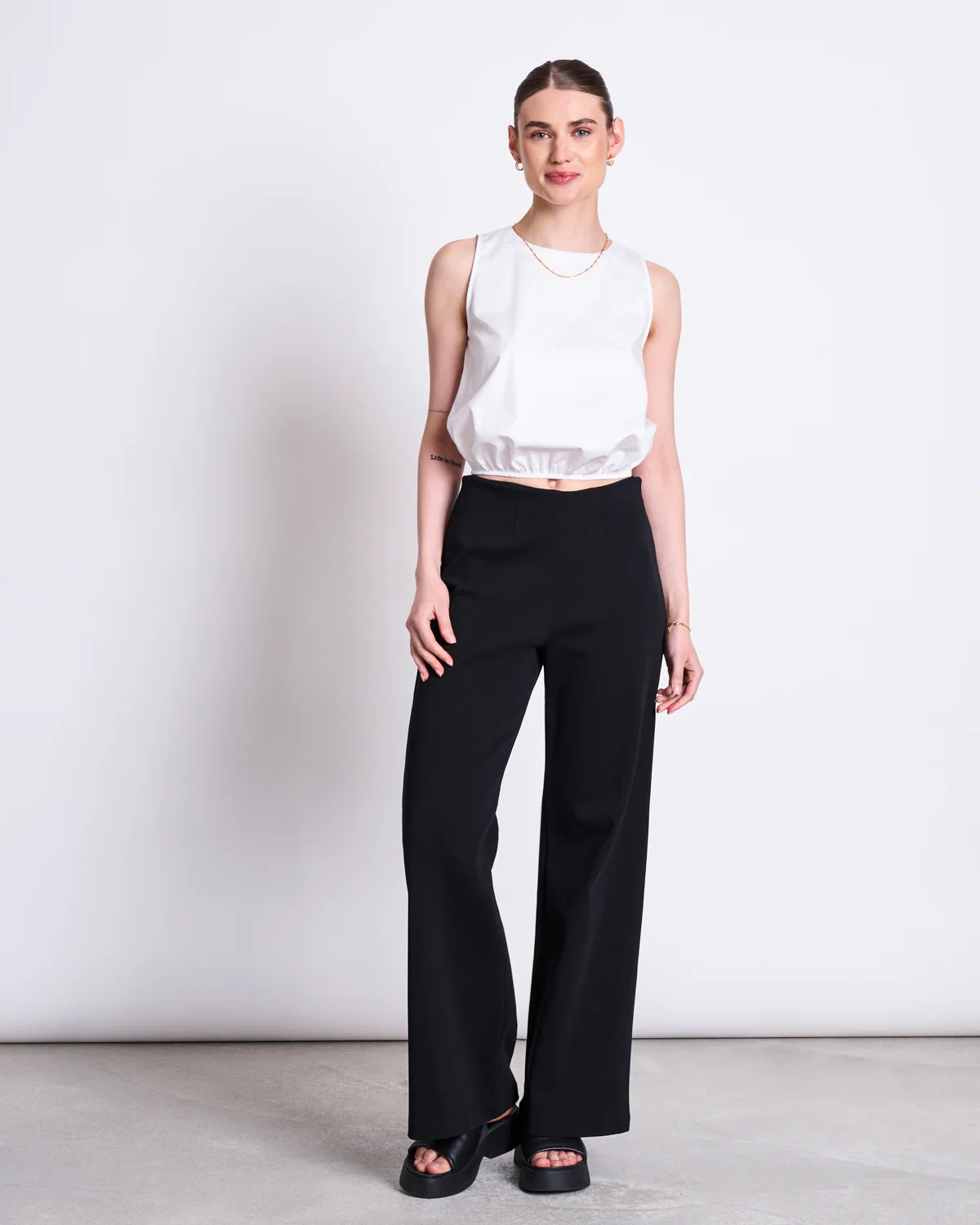 JAN 'N JUNE Wide Pants Kohra Farbe: black