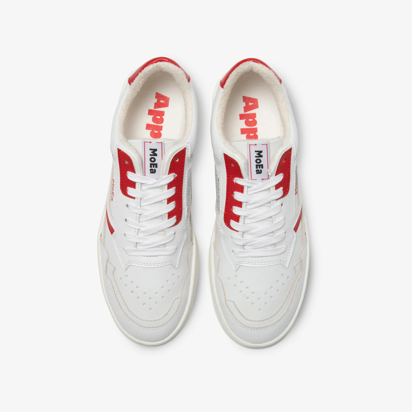 MoEa Sneaker GEN 1 Apple Farbe: White and Red 