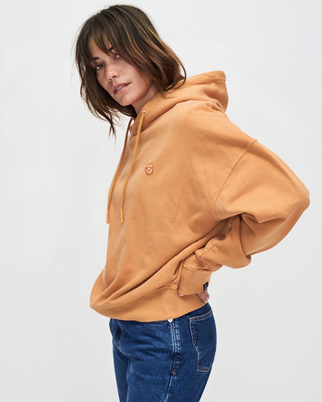 Kuyichi Hoodie BETTY Farbe: warm rust