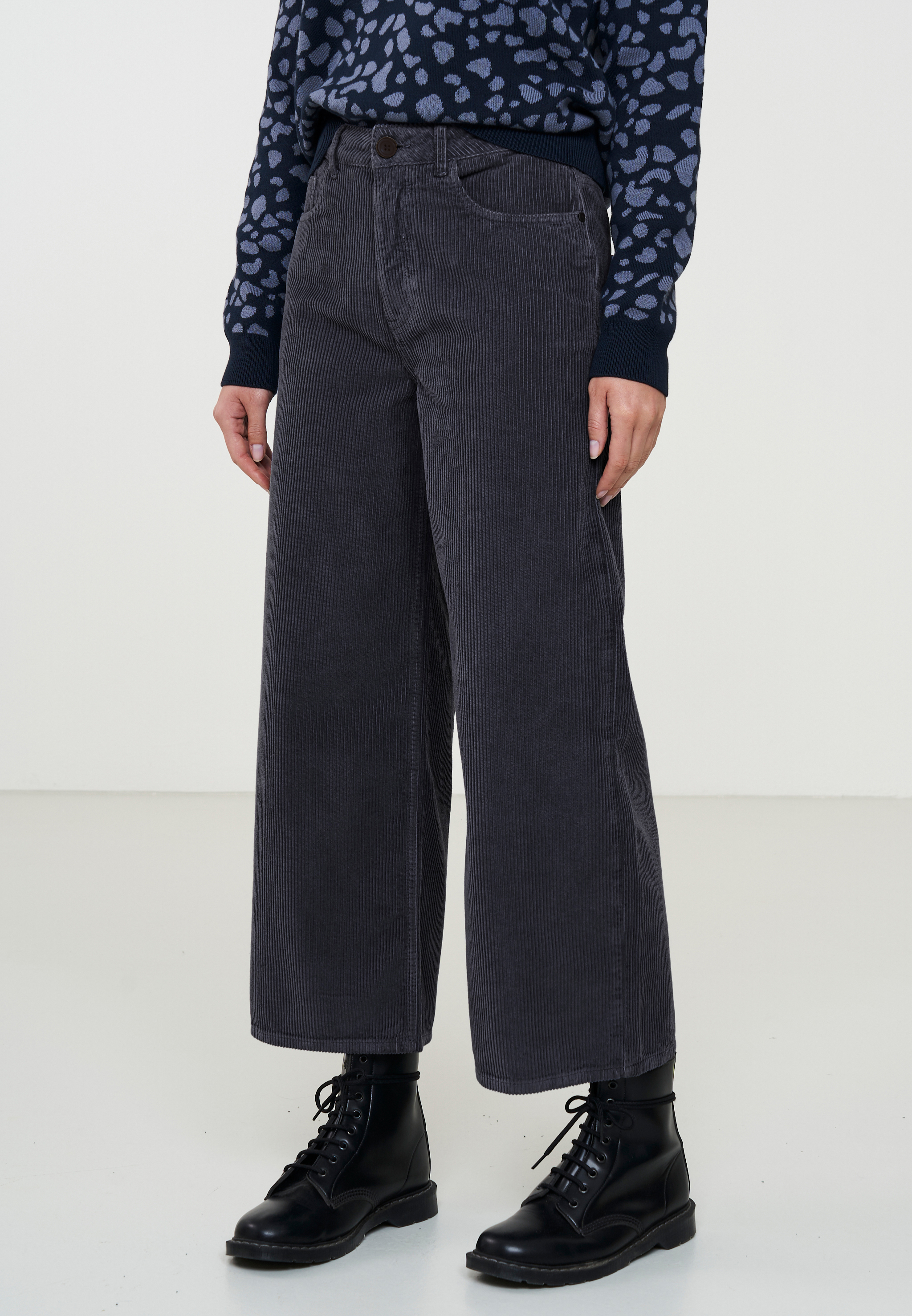 recolution Pants ERICA CORDUROY Farbe: Denim Blue