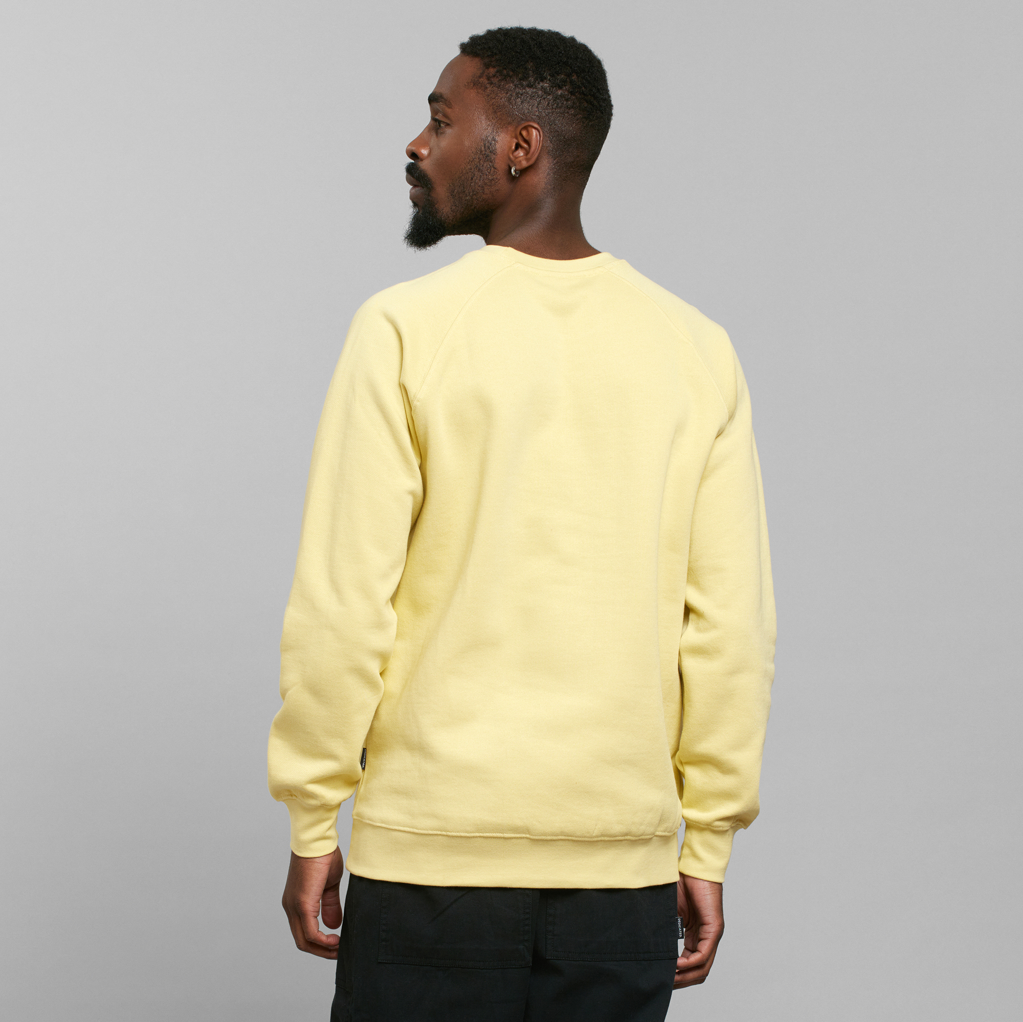 Dedicated  Sweatshirt Malmoe Base Dusty Yellow