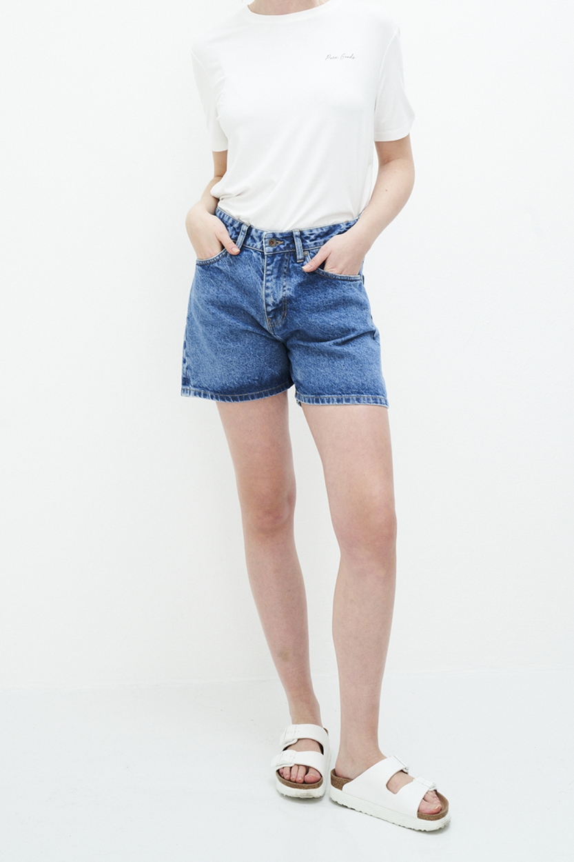 Kuyichi  Demi Shorts Farbe: Vintage Blue