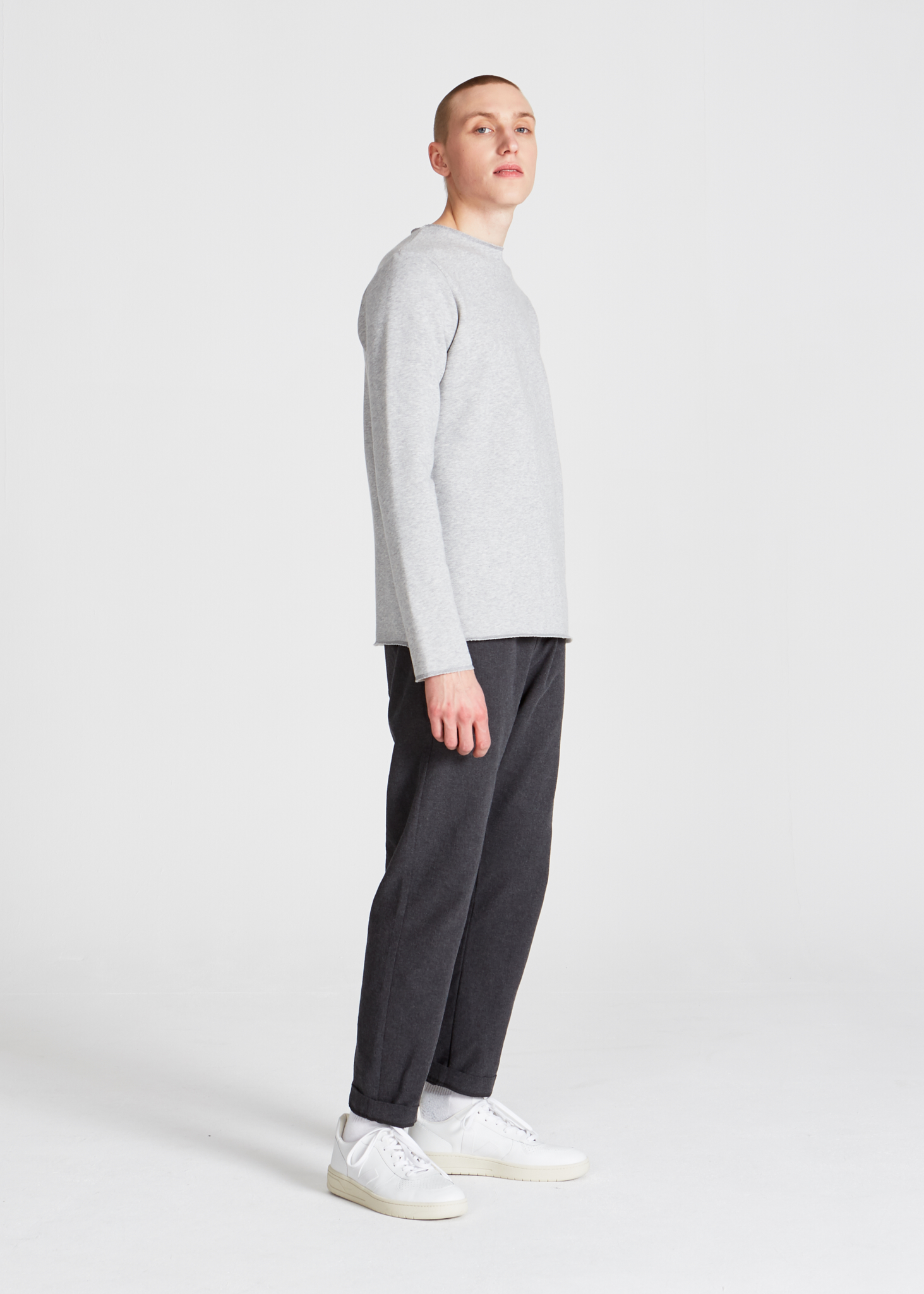 GIVN Berlin Manu Sweater Farbe: Mercury Grey