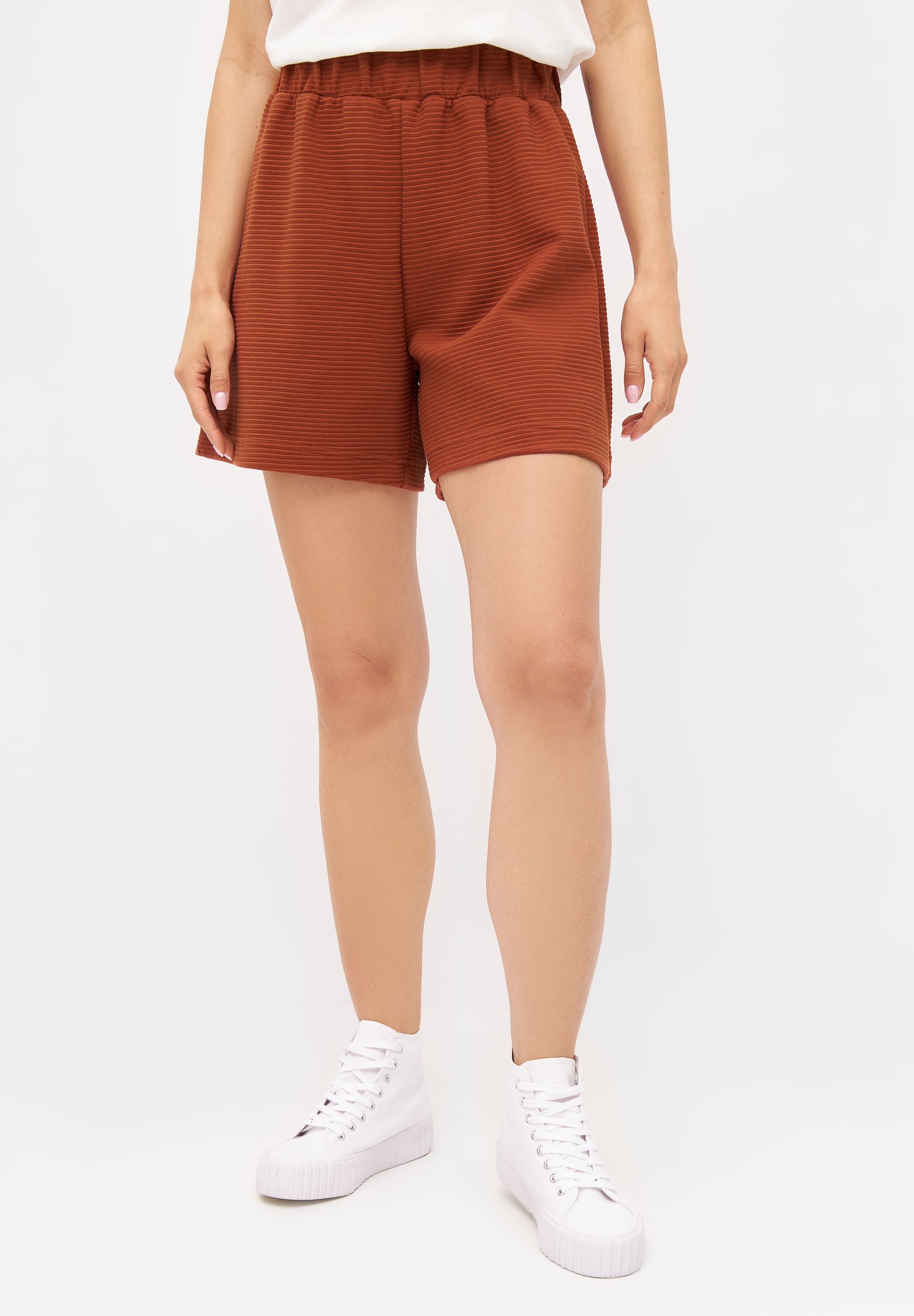 Givn Berlin  Shorts Clara Farbe: Terracotta (Rib)