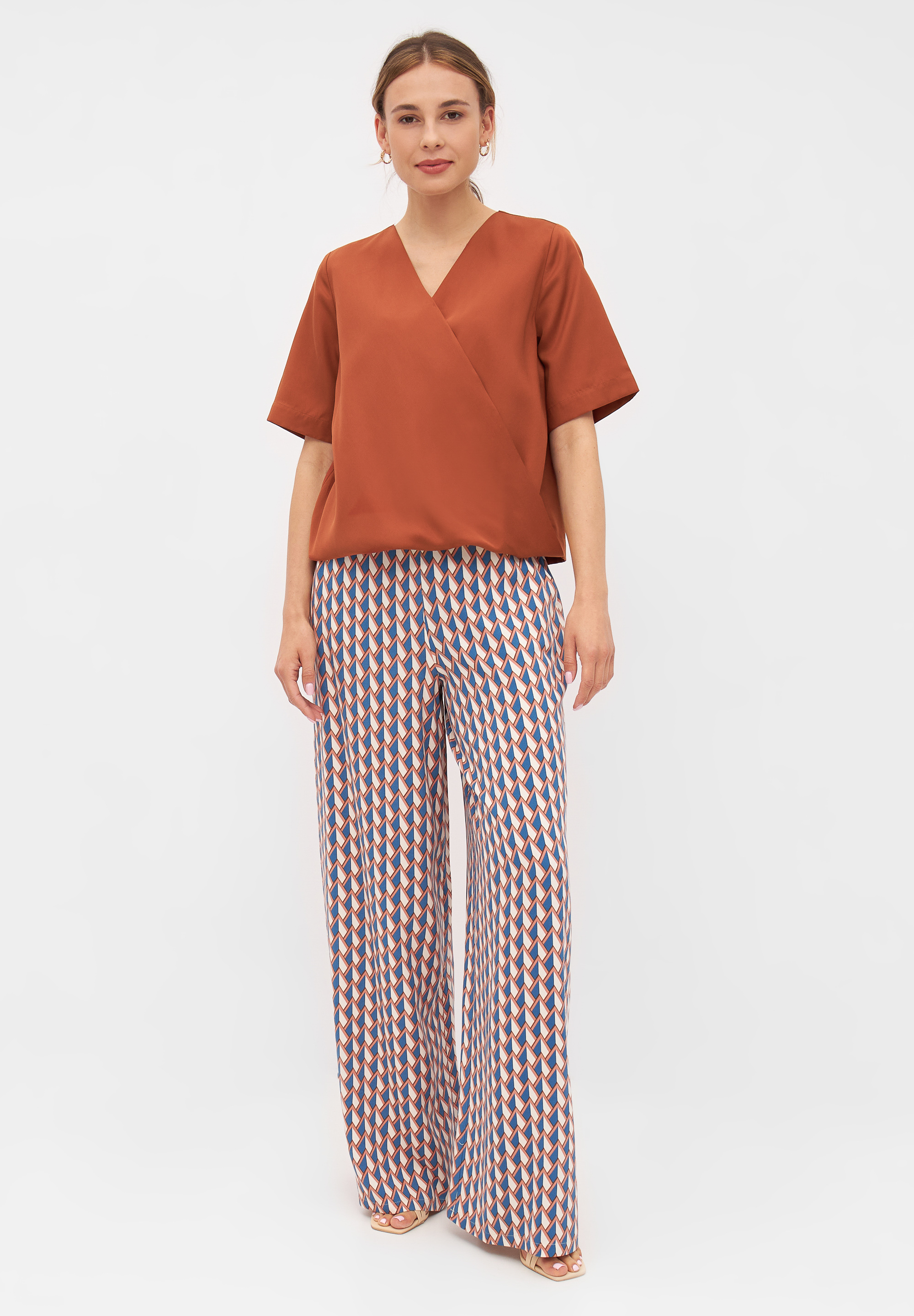 Givn Berlin  Bluse Misha Farbe: Terracotta (Refibra)
