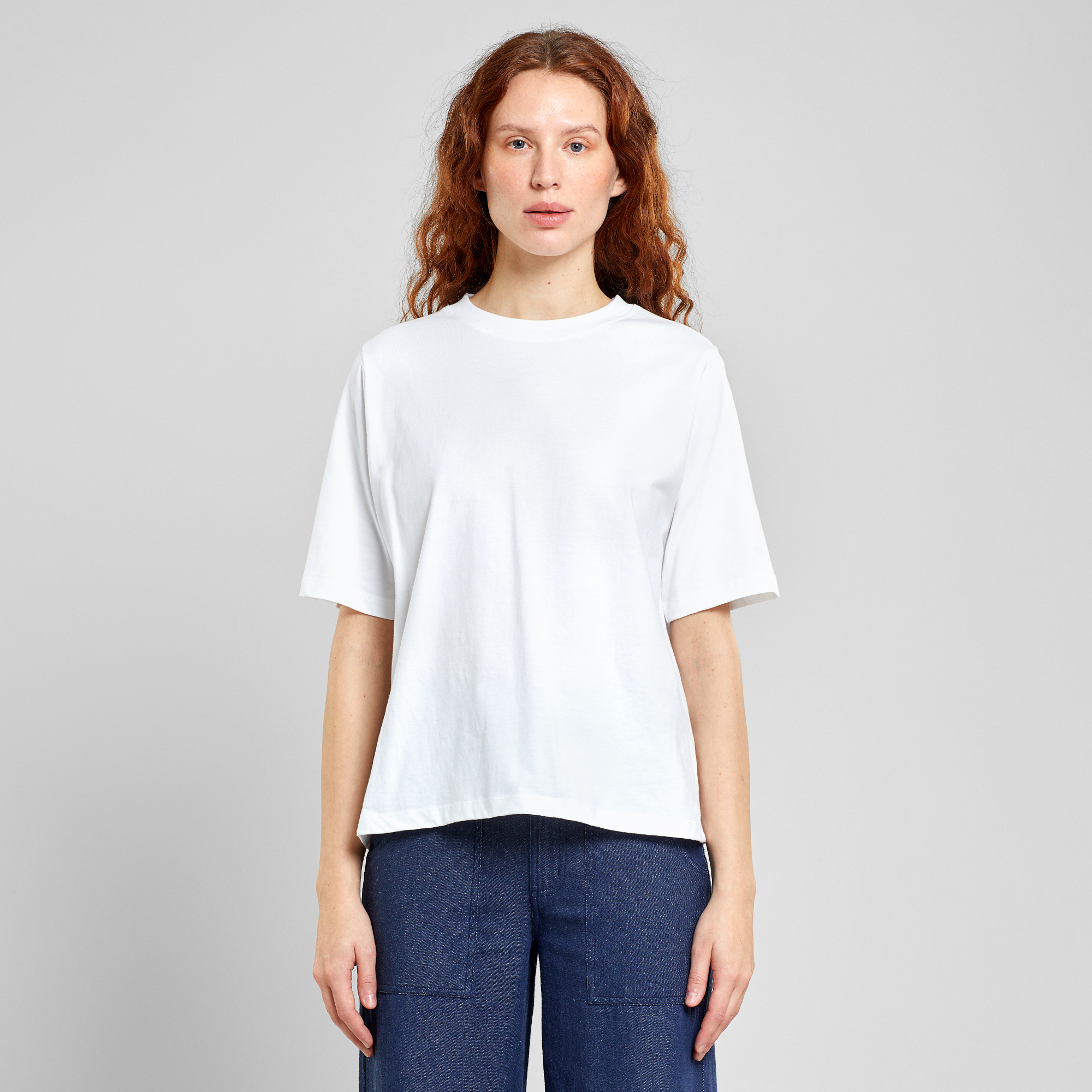 Dedicated T-Shirt Vadstena Base Farbe: white