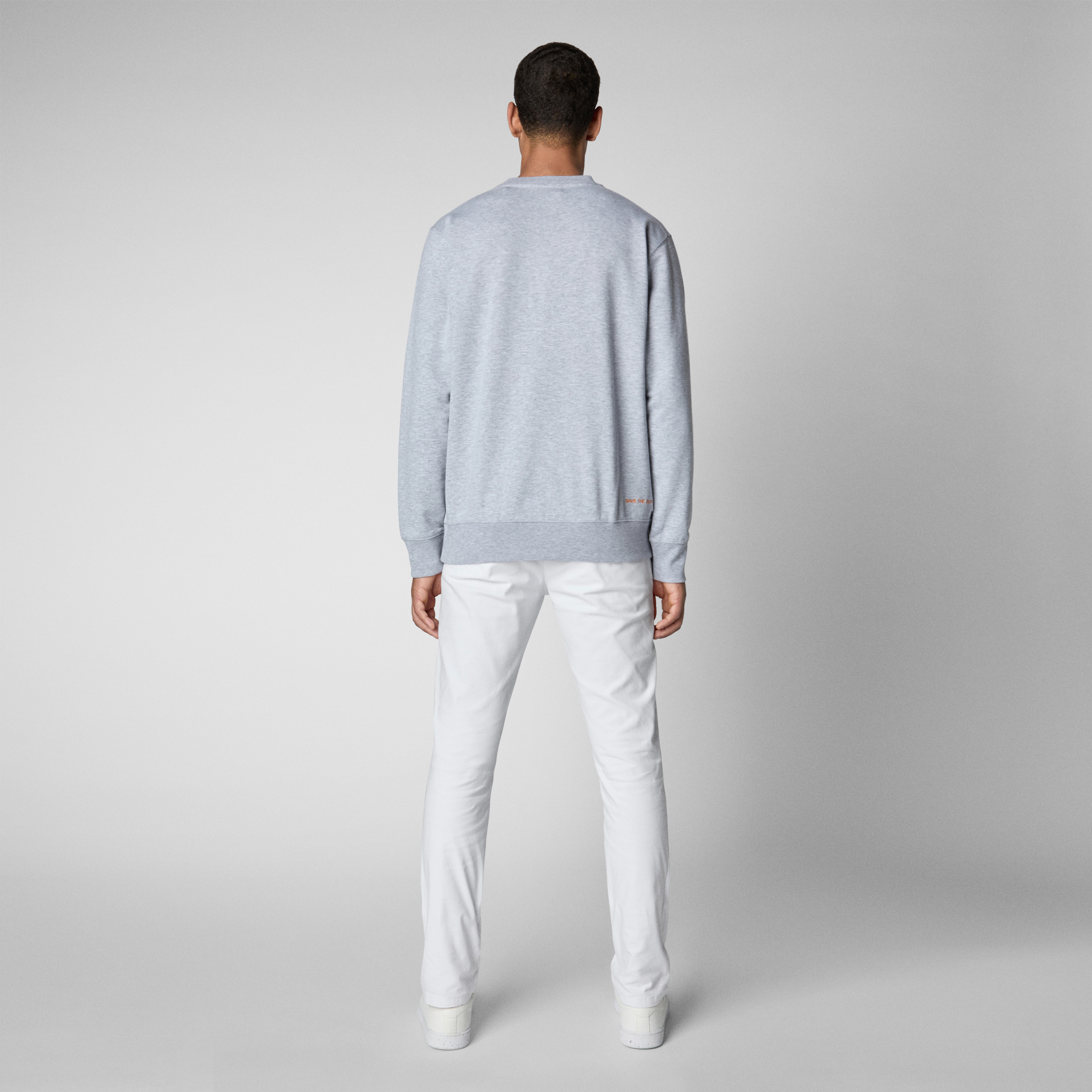 Save the Duck  PULLOVER Silas Farbe: LIGHT GREY MELANGE