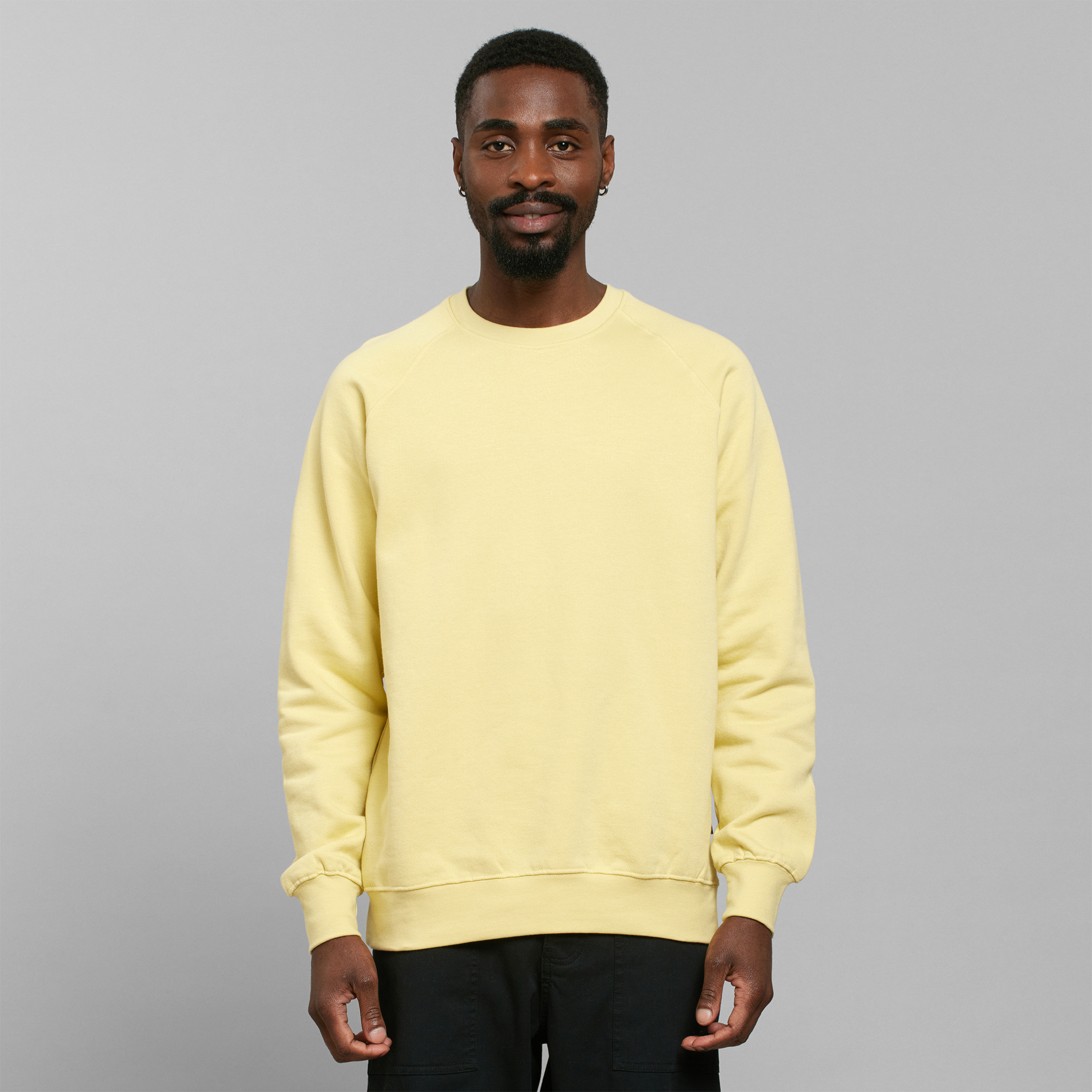 Dedicated  Sweatshirt Malmoe Base Dusty Yellow