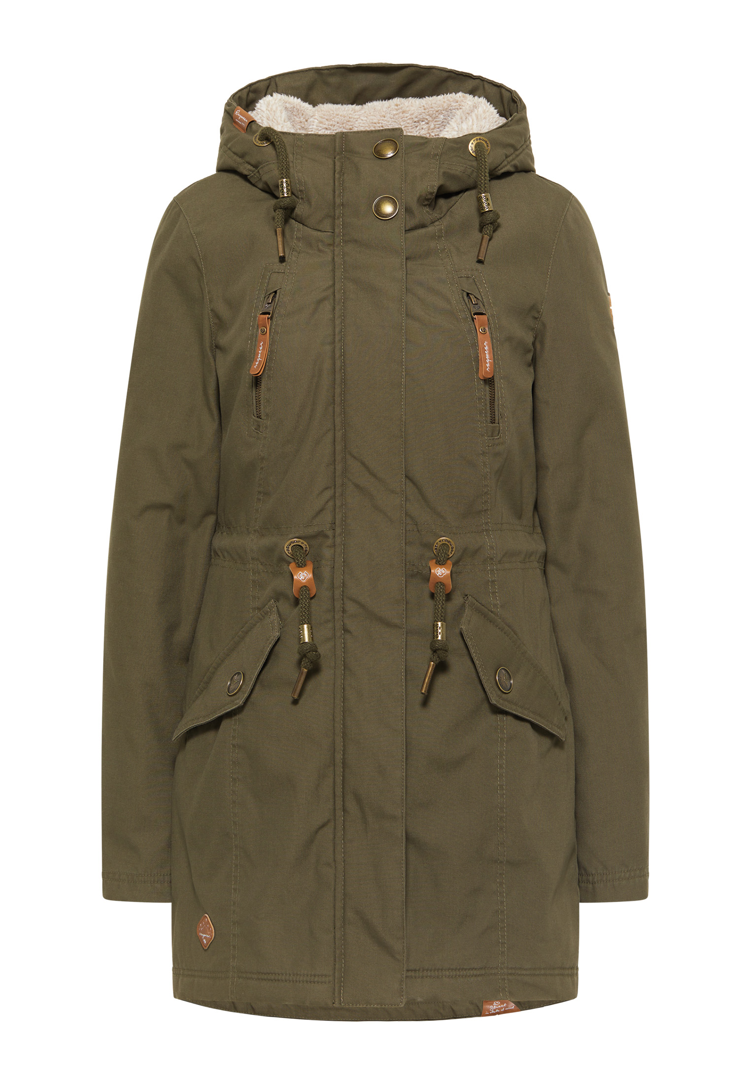 ragwear Wintermantel ELSIE Farbe: olive