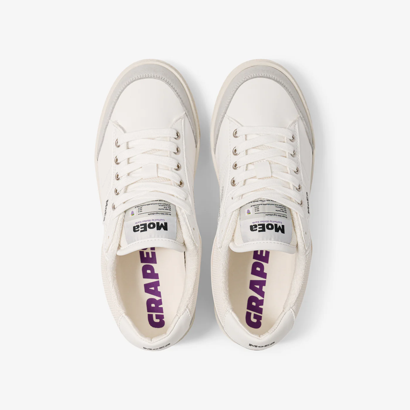 MoEa Sneaker GEN 3 - Grapes Full White