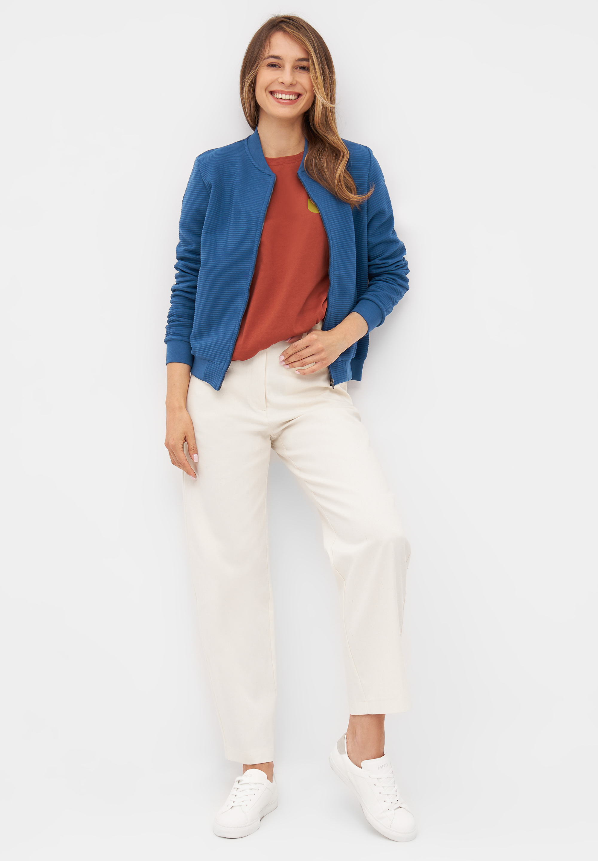 Givn Berlin Jacket Ella Farbe: Ocean Blue (Rib)