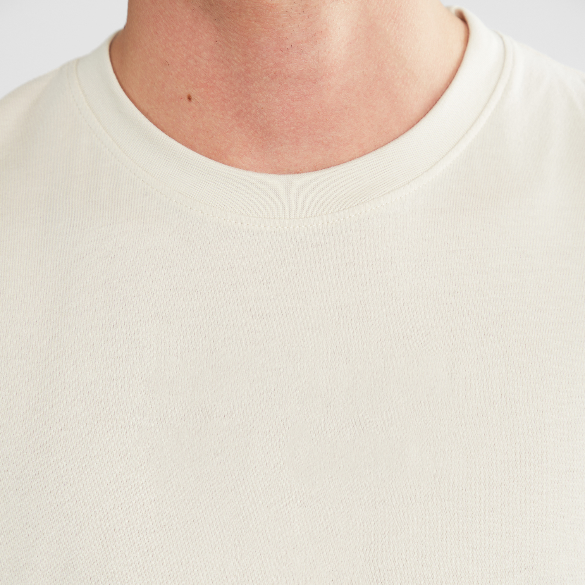 Dedicated  T-Shirt Stockholm Base Oat White