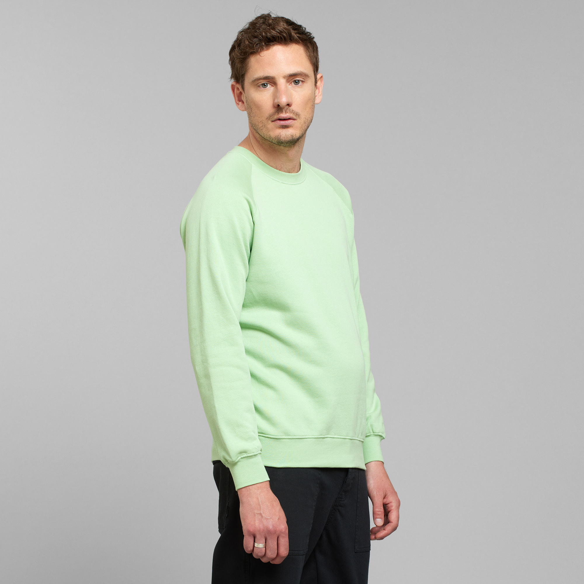 Dedicated  Sweatshirt Malmoe Base Quiet Green