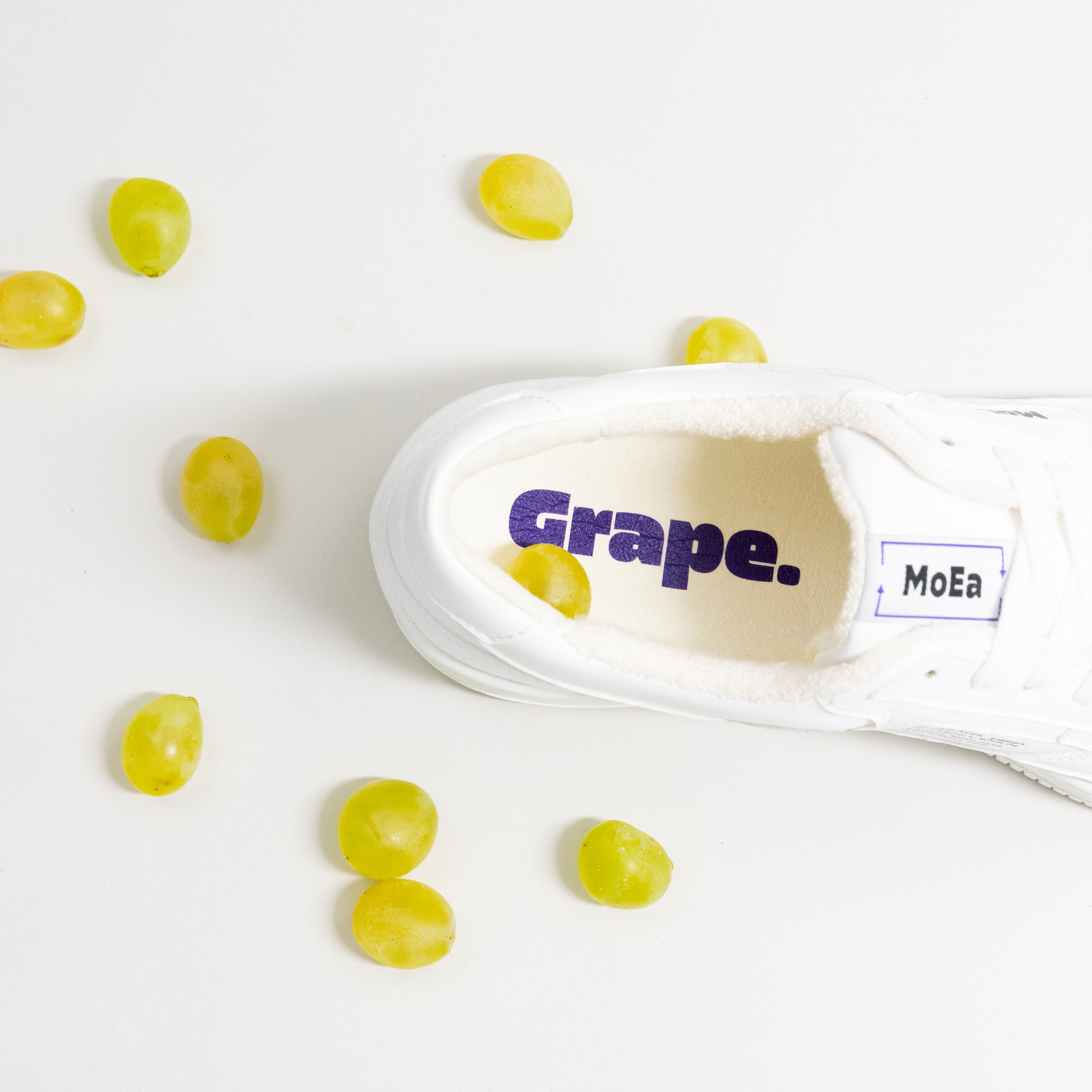 MoEa Sneaker GEN 2 - Grape - Farbe: Full White