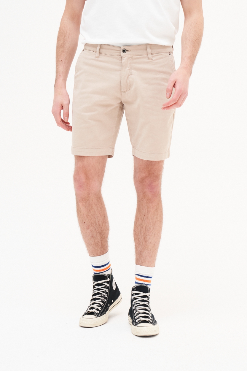 Kuyichi Toby Chino Shorts Farbe: Sand