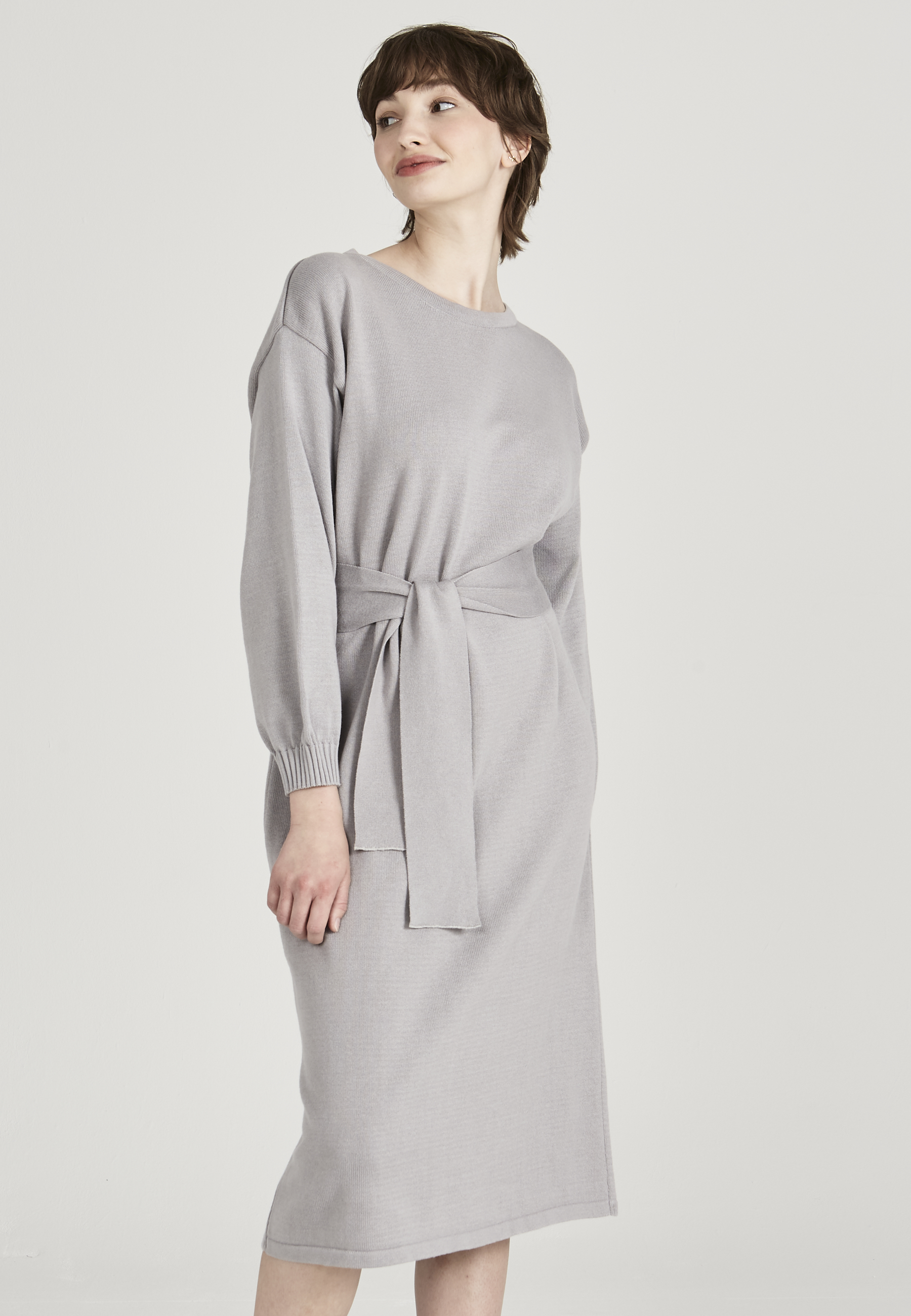 GIVN Berlin Pippa Dress Farbe: Light Grey