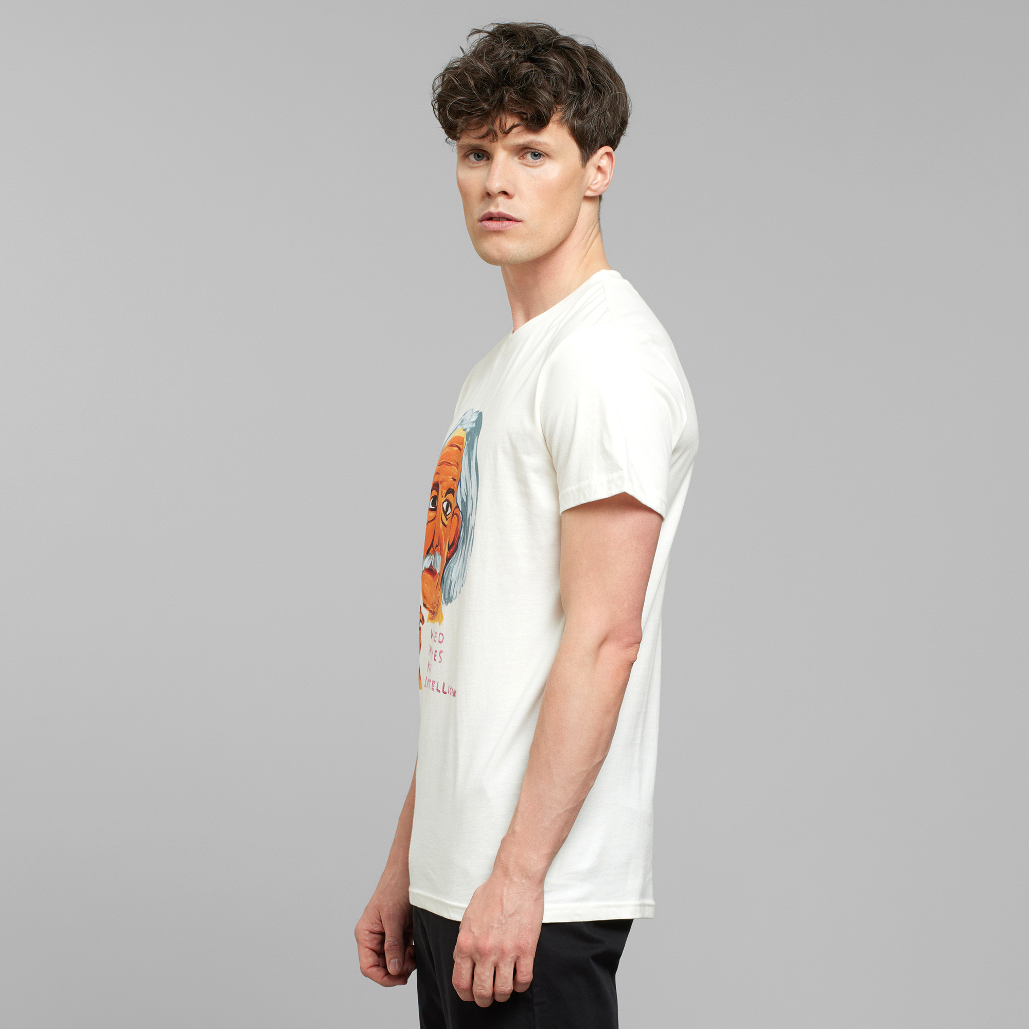 Dedicated  T-Shirt Stockholm Shrigley Weed Off White