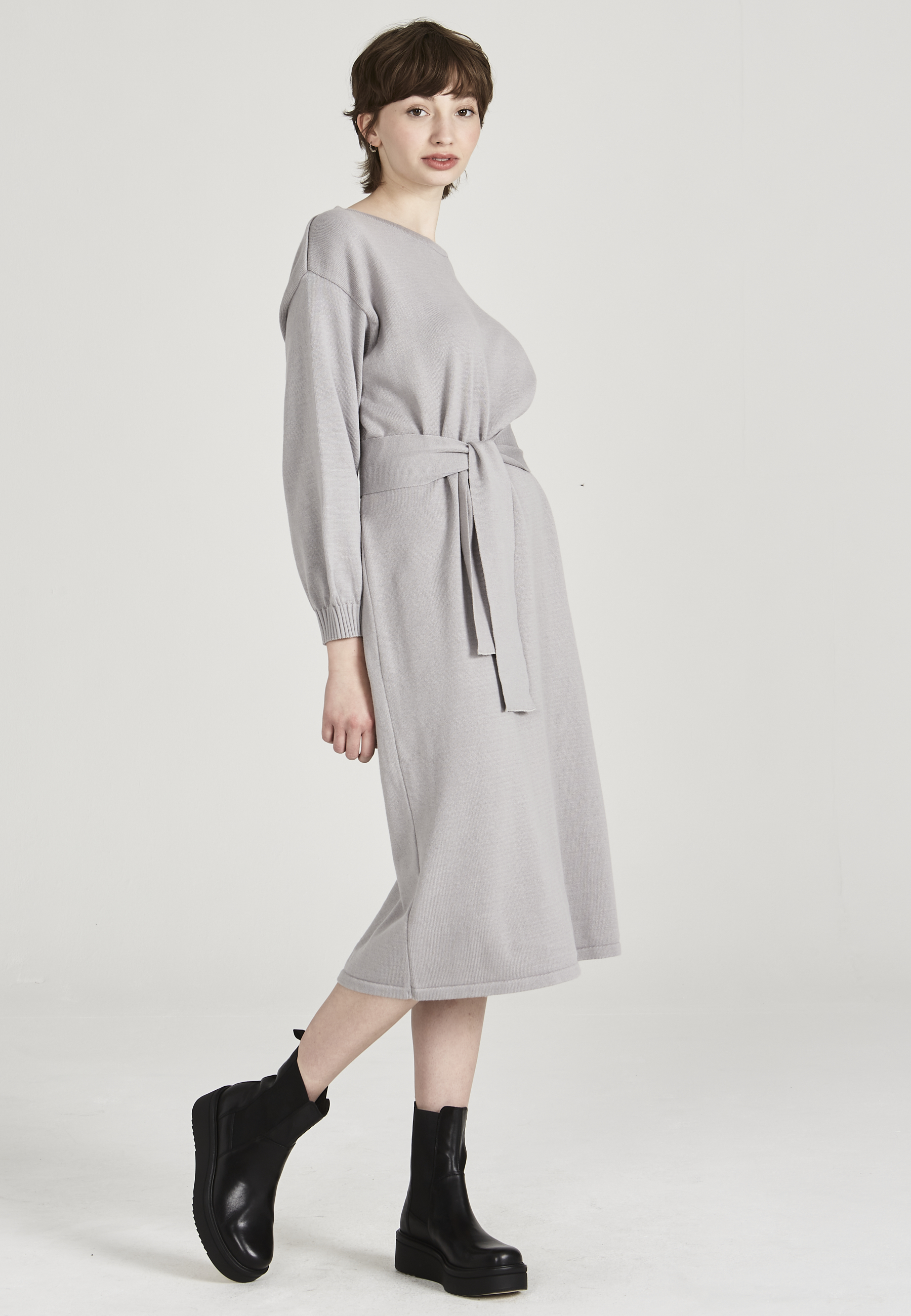 GIVN Berlin Pippa Dress Farbe: Light Grey