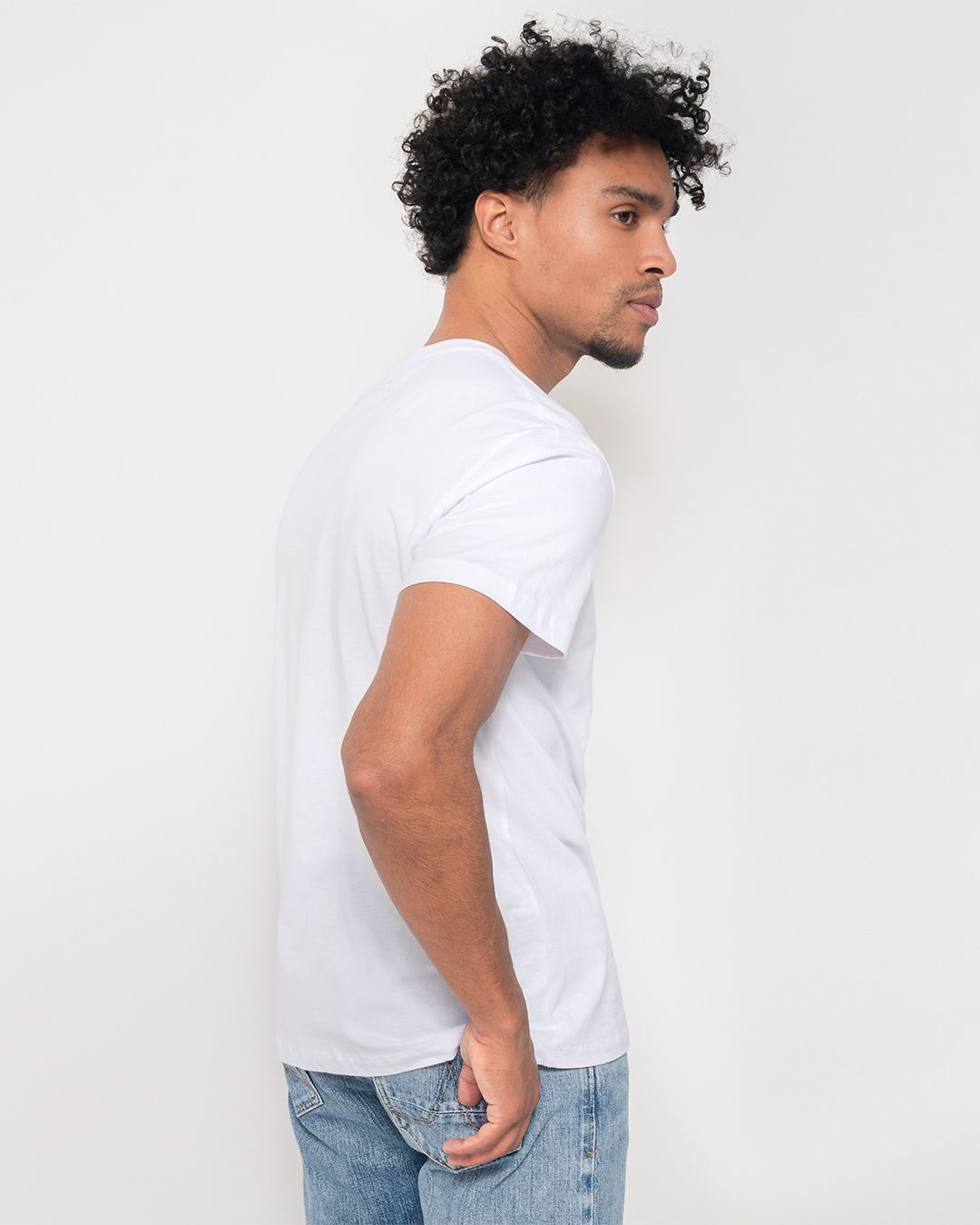 Kuyichi  Basic T-Shirt BUCKLEY WHITE