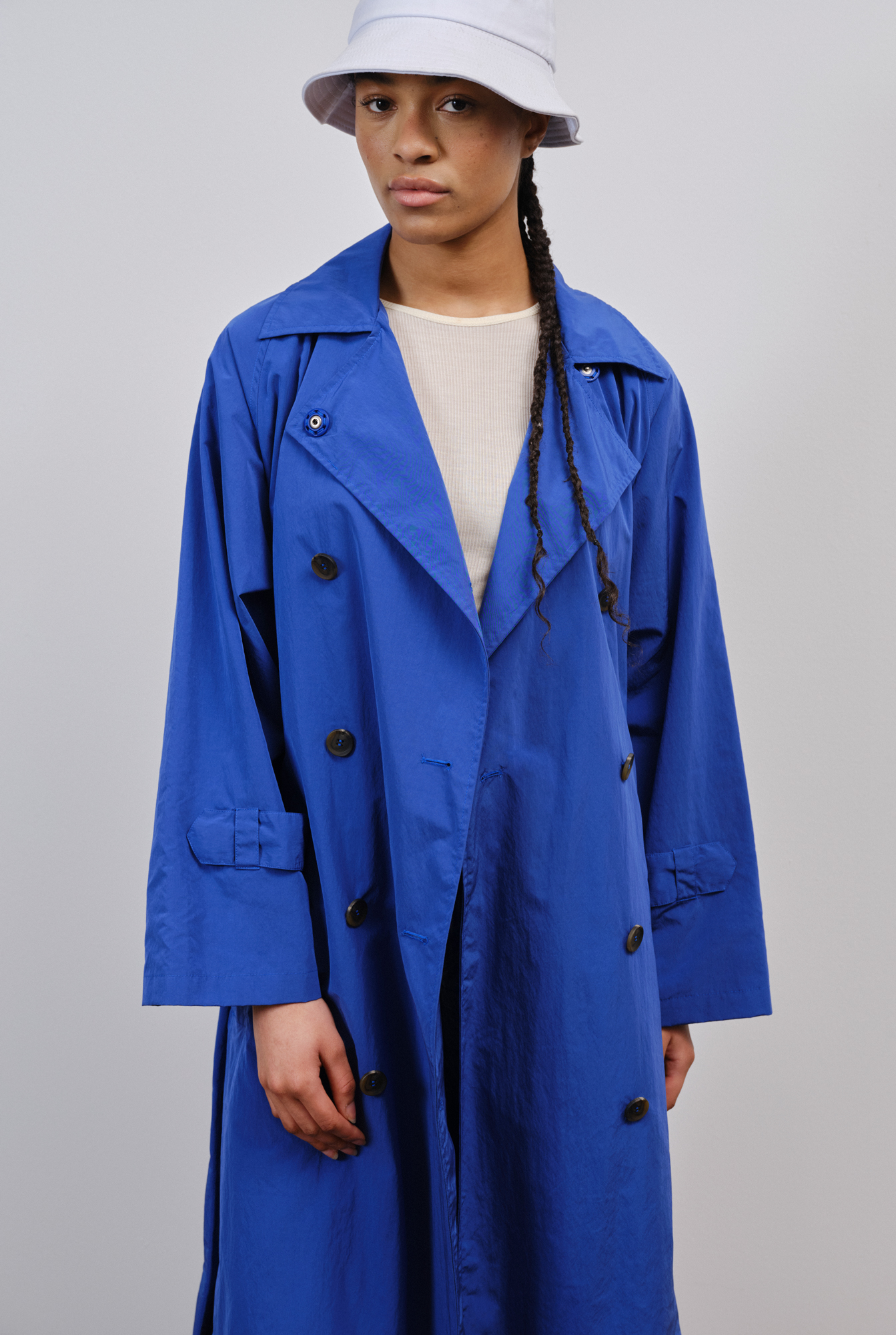 Embassy of Bricks and Locks  Trenchcoat KALVI Farbe: EMB Blue