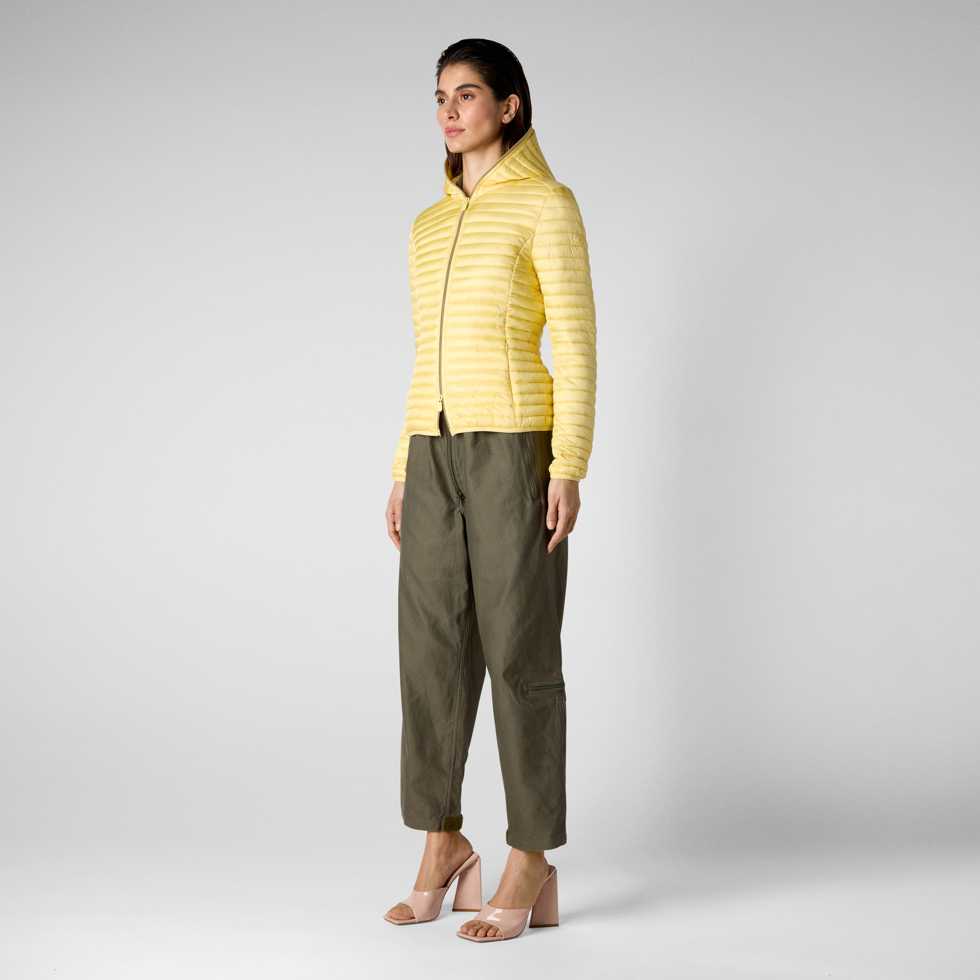 Save the Duck  STEPPJACKE Dizy Farbe: Pastel Yellow