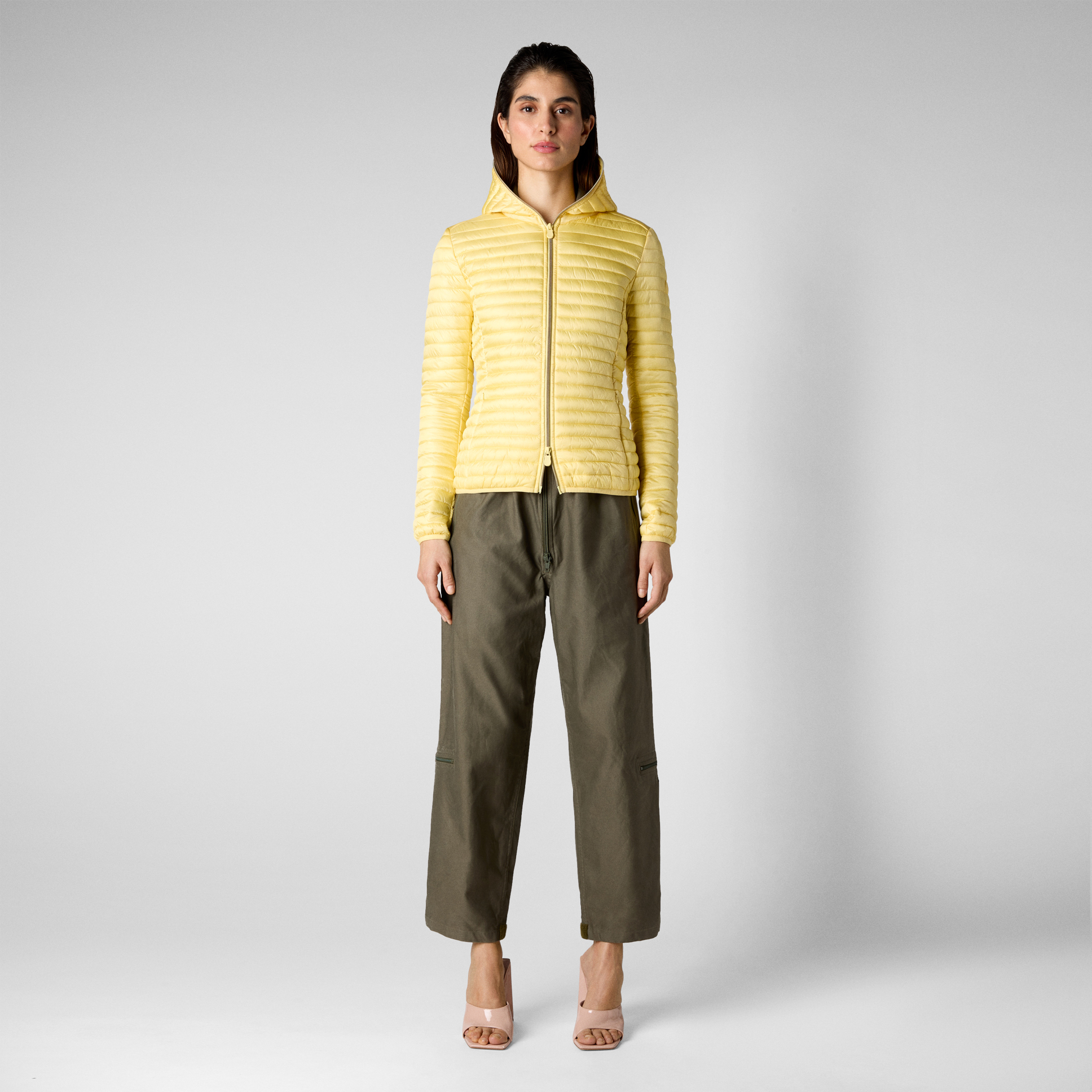 Save the Duck  STEPPJACKE Dizy Farbe: Pastel Yellow