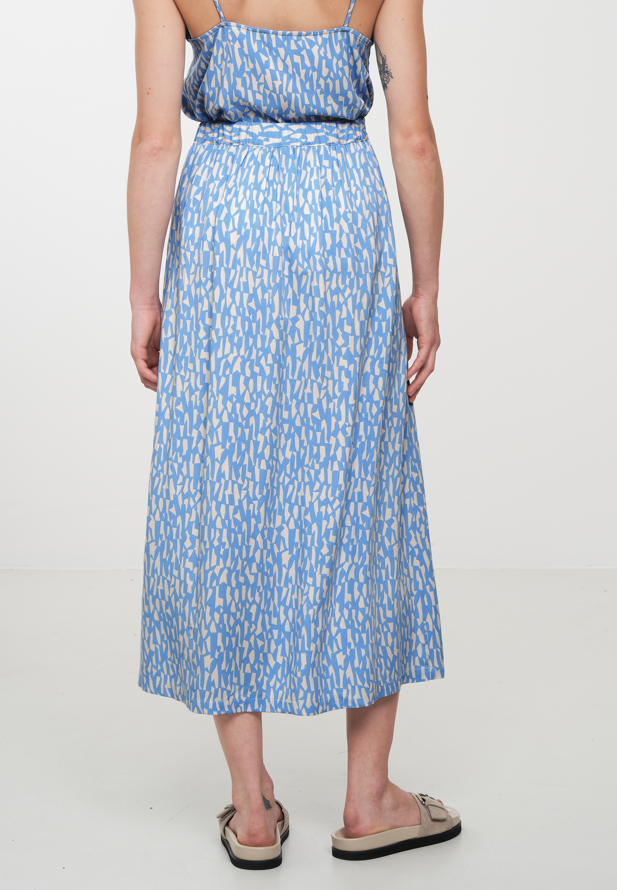 recolution Skirt HOLLY SNIPPETS fjord blue