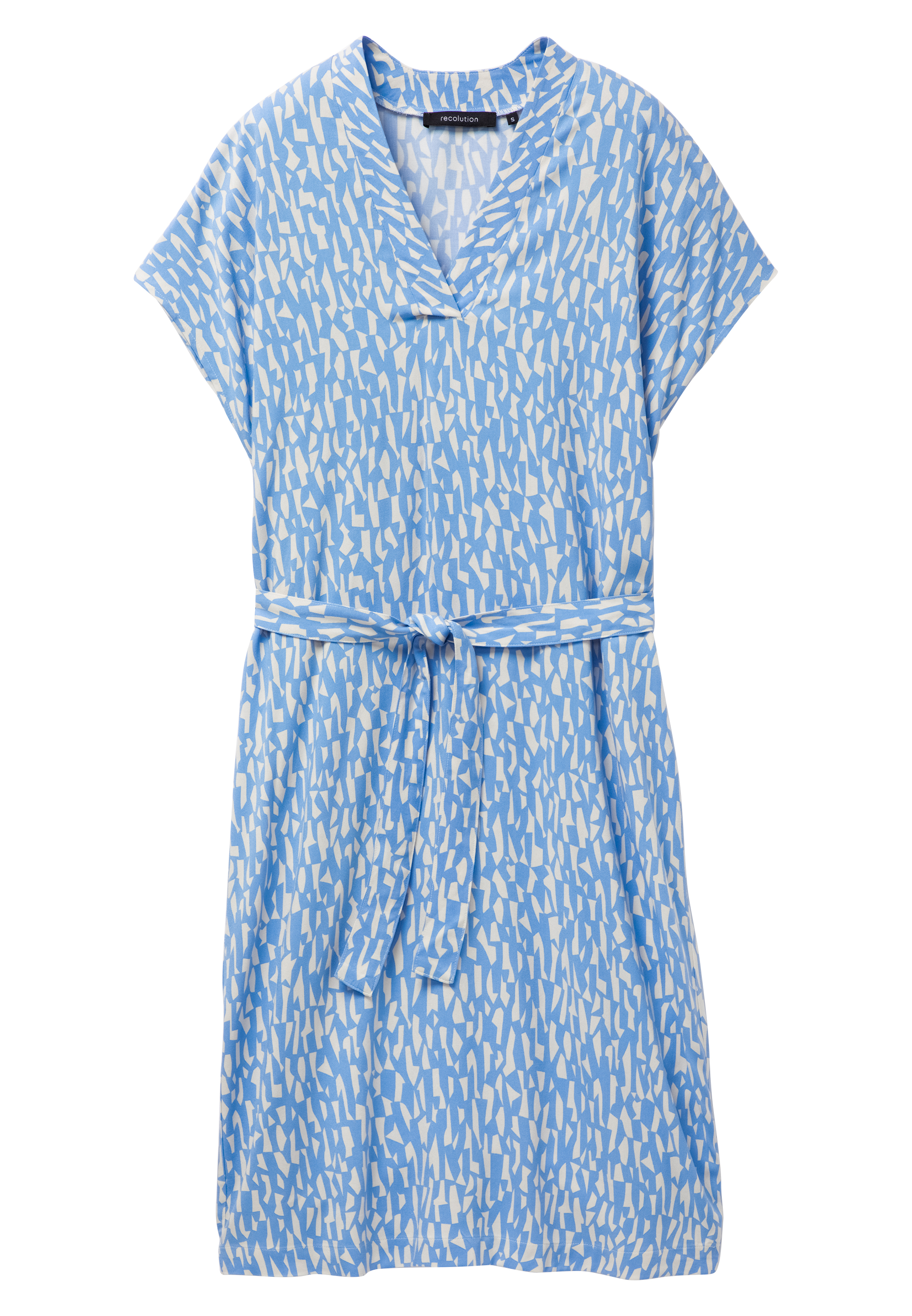 recolution  Dress YUNNAN SNIPPETS fjord blue